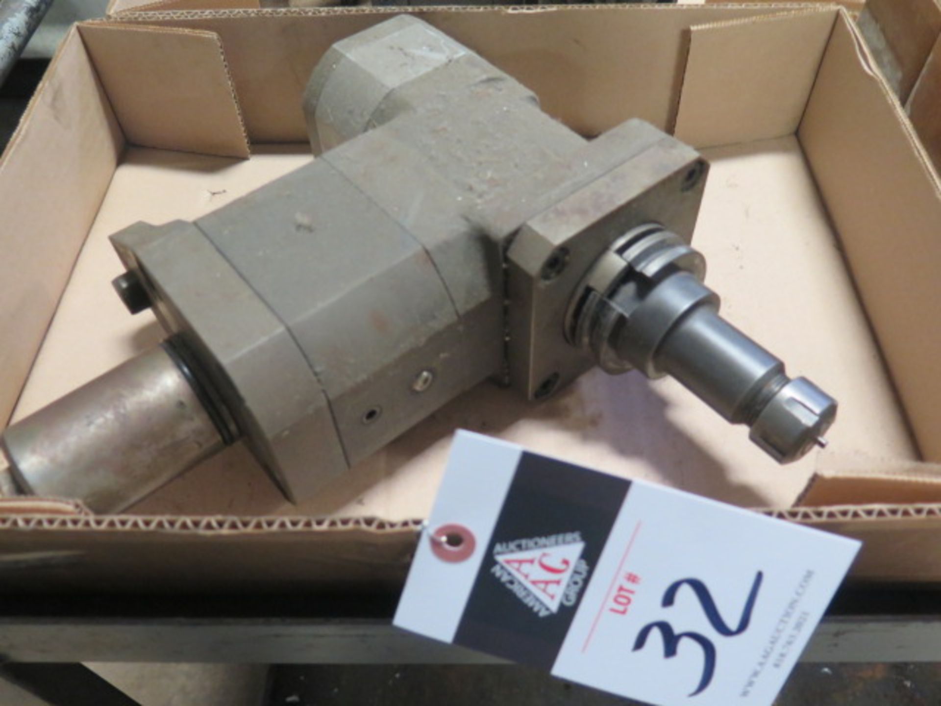 Mazak 90 Degree 40-Taper Live Tooling (SOLD AS-IS - NO WARRANTY)