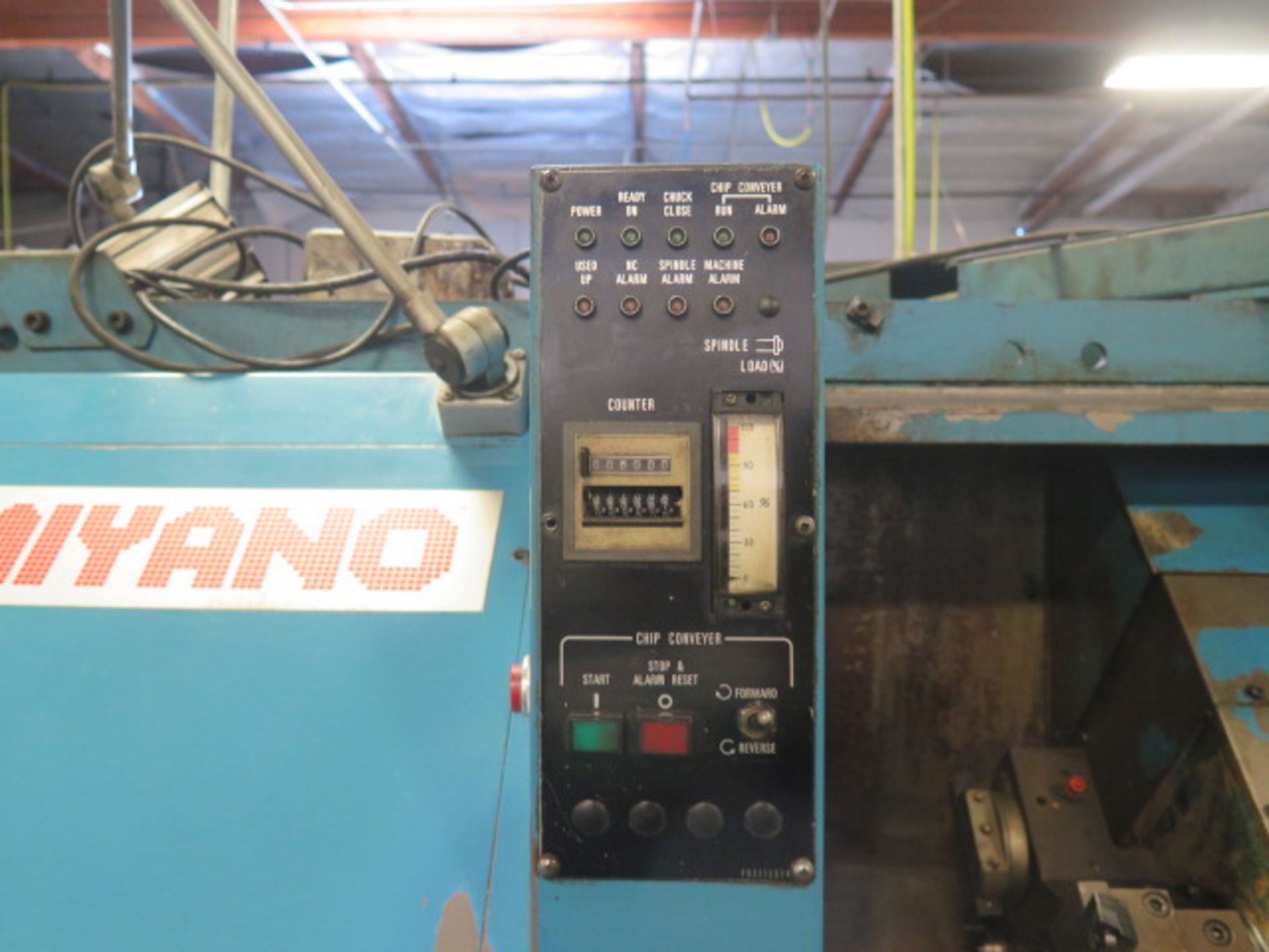 Miyano JNC-35 CNC Turning Center s/n JN350360 w/ Fanuc System 10T Controls, 8-Station, SOLD AS IS - Image 8 of 11