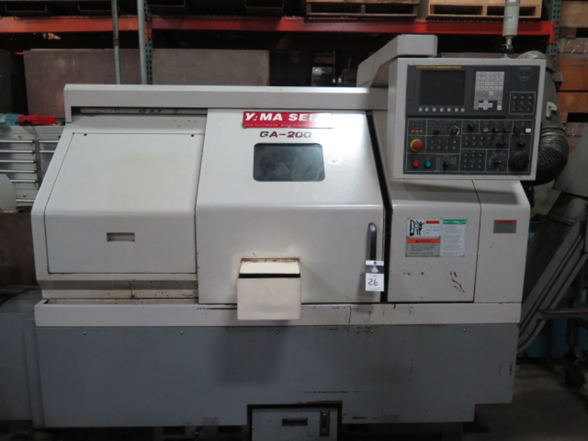 2005 Yama Seiki GA-200 CNC Turning Center s/n 91220 w/ Fanuc Series 0i-TC Controls, SOLD AS IS