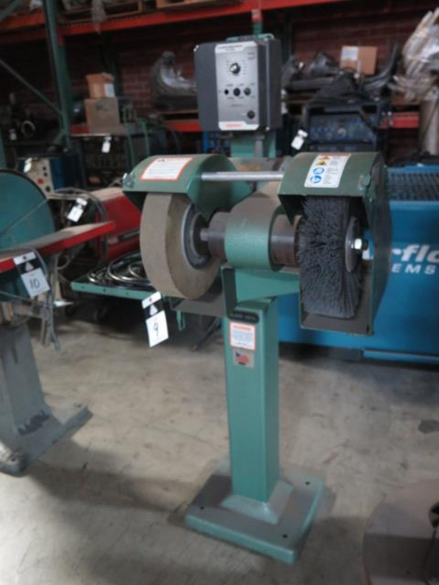 Burr King mdl. 1000 Deburring and Polishing Machine w/ Genesis Variable Speed Controls, SOLD AS IS - Image 2 of 8