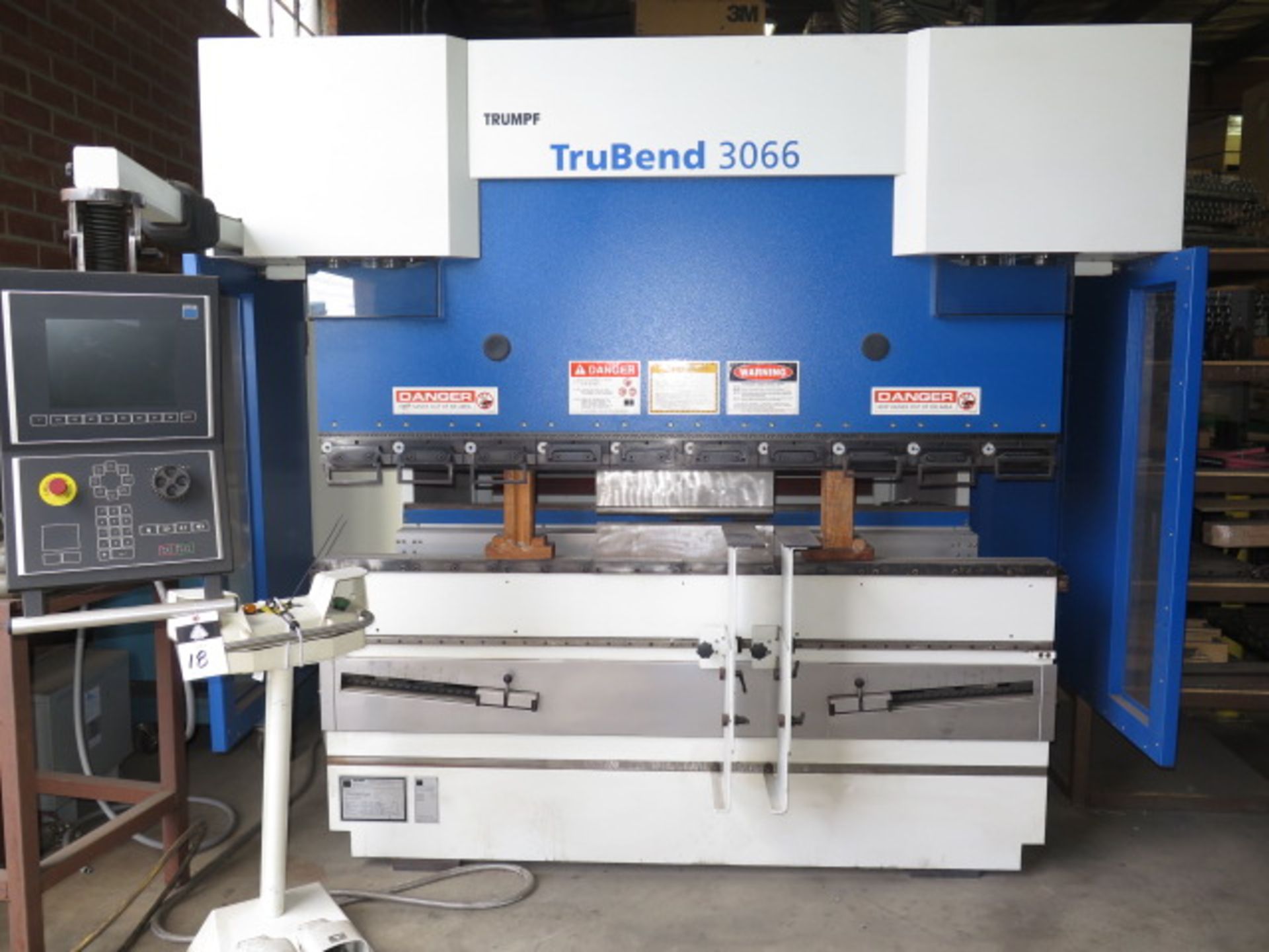 2006 Trumpf “TruBend 3066” 66 Ton x 82” CNC Hydraulic Press Brake s/n B0203A0079, SOLD AS IS - Image 2 of 18