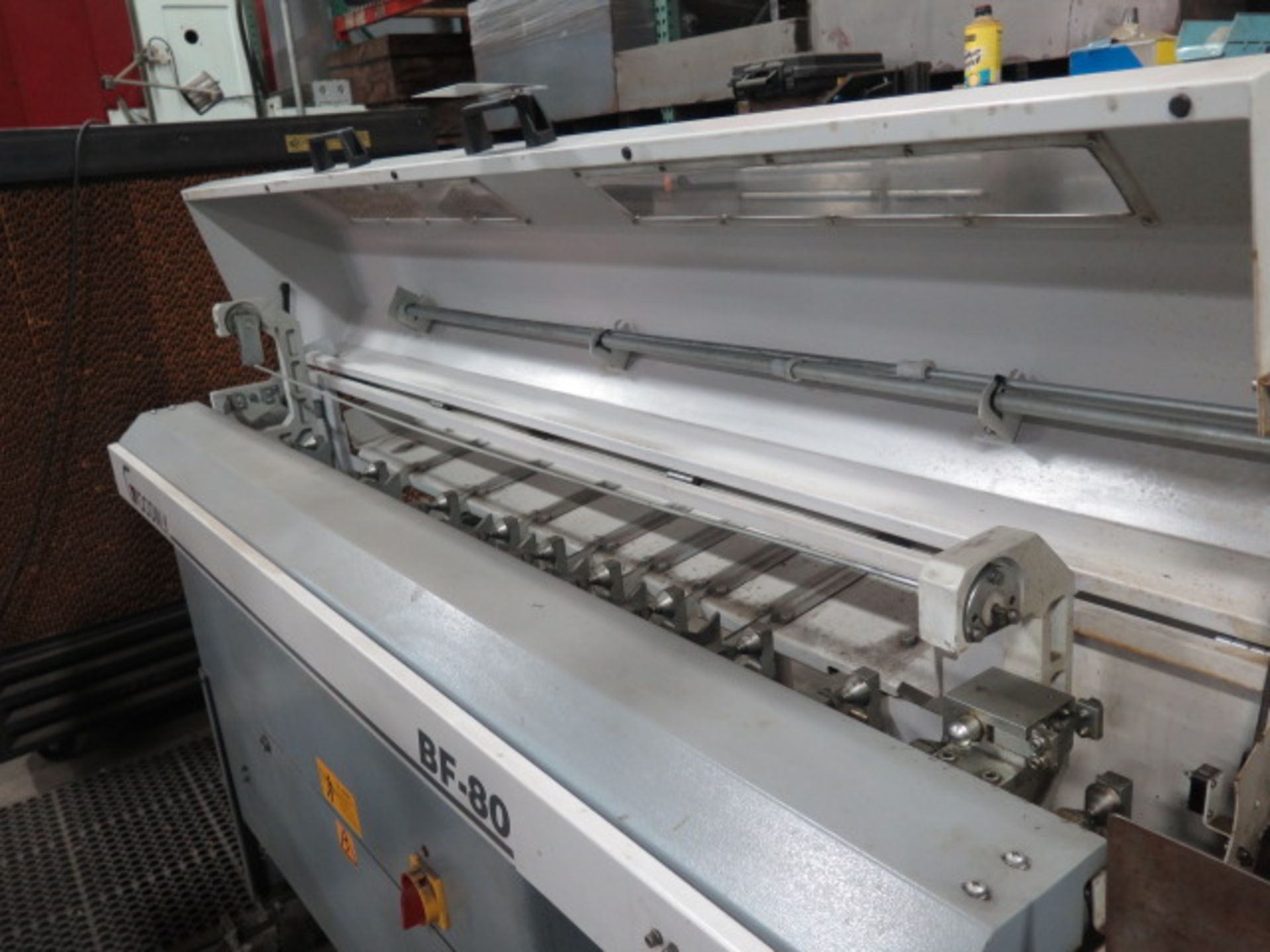 Goodway BF-80 Automatic Bar Loader/Feeder w/ PLC Controls (SOLD AS-IS - NO WARRANTY) - Image 4 of 10