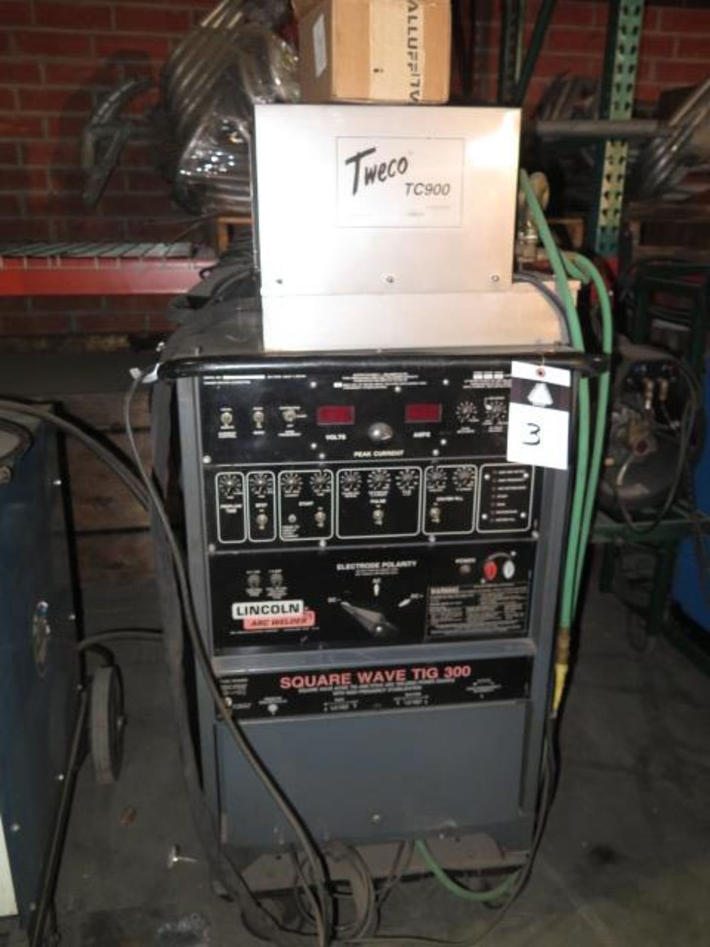 Lincoln Square Wave TIG300 Squarewave AC/DC TIG & Stick Welding Power Source s/n AC662425,SOLD AS IS