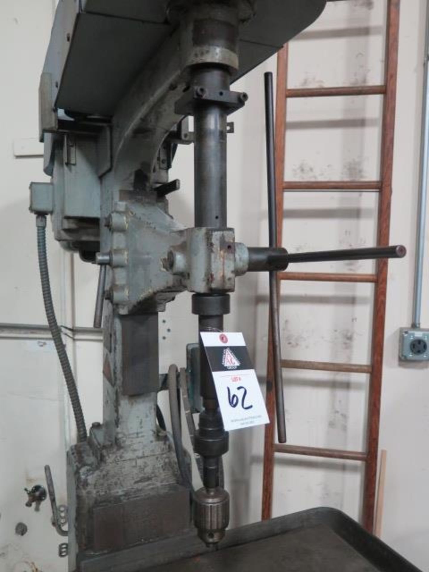 Allen Deep Hole Drill Press w/ 25” x 34” Table (SOLD AS-IS - NO WARRANTY) - Image 6 of 11