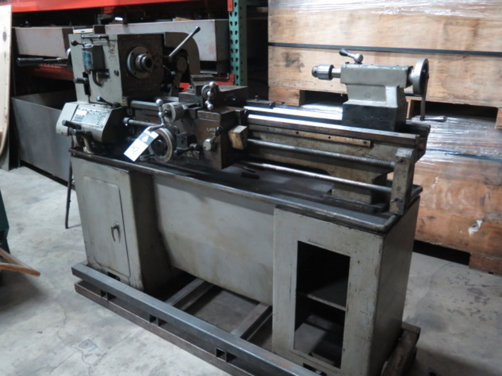 Import TD-5AA 12” x 36” Lathe s/n 1107 w/ 6-Speeds, Inch Threading, Tailstock, 5C Collet Closer ( - Image 2 of 11