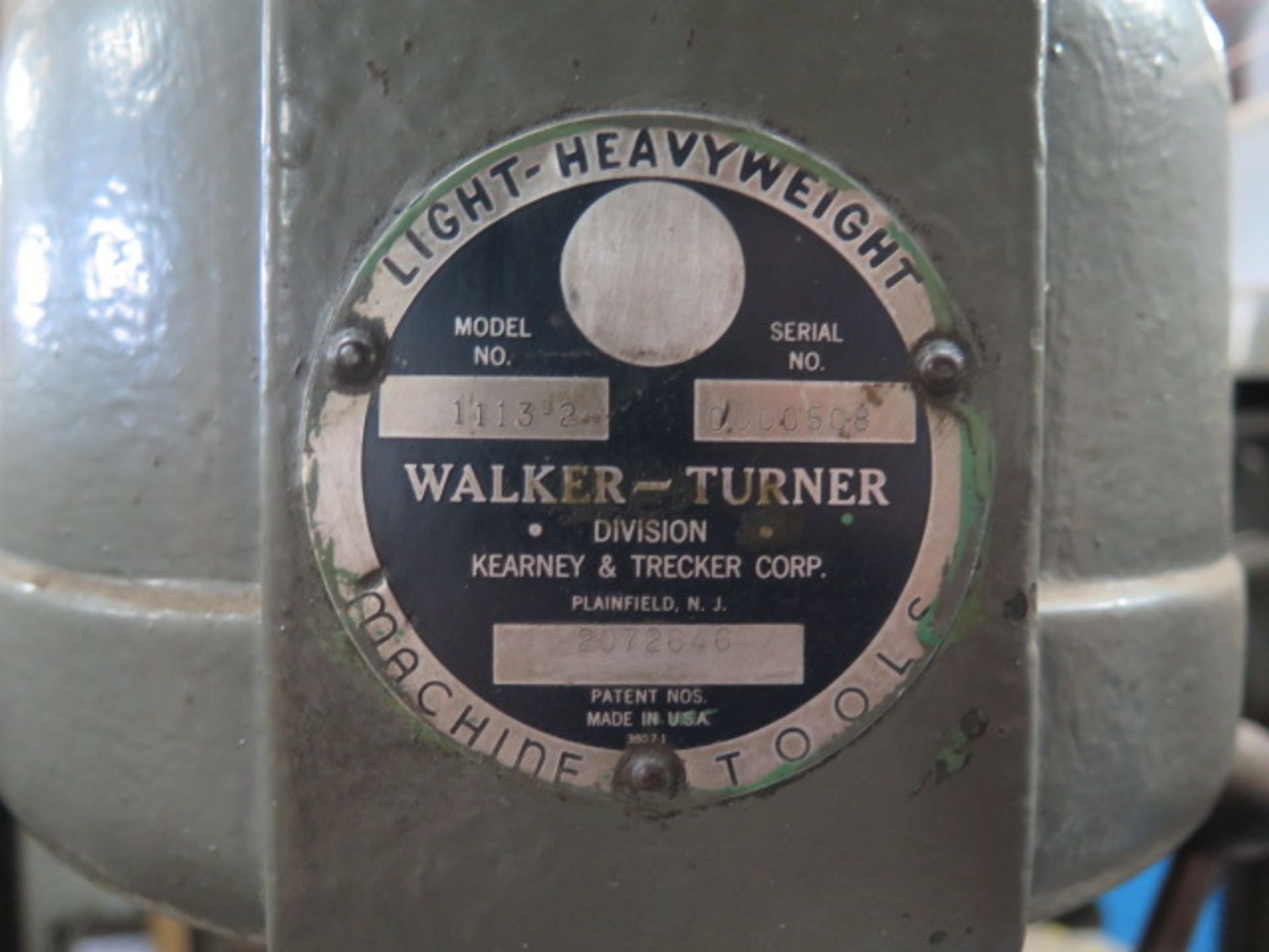 Walker Turner 6-Head Gang Drill Press w/ 24” x 106” Table (SOLD AS-IS - NO WARRANTY) - Image 3 of 7