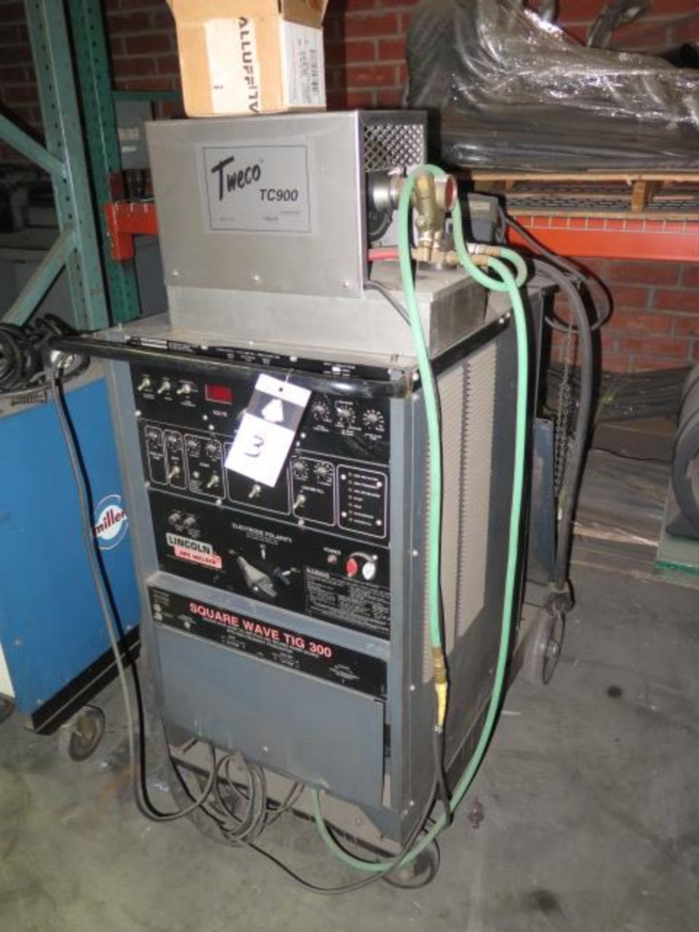 Lincoln Square Wave TIG300 Squarewave AC/DC TIG & Stick Welding Power Source s/n AC662425,SOLD AS IS - Image 2 of 6