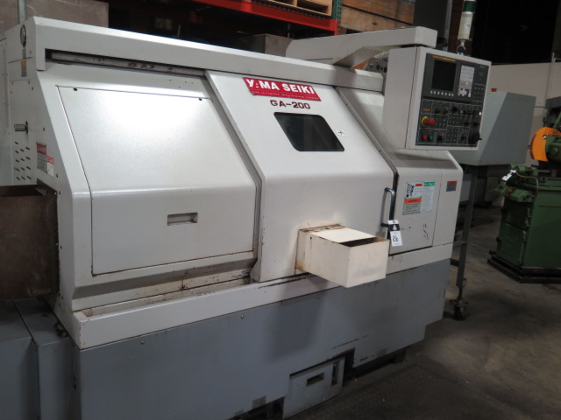 2005 Yama Seiki GA-200 CNC Turning Center s/n 91220 w/ Fanuc Series 0i-TC Controls, SOLD AS IS - Image 2 of 13