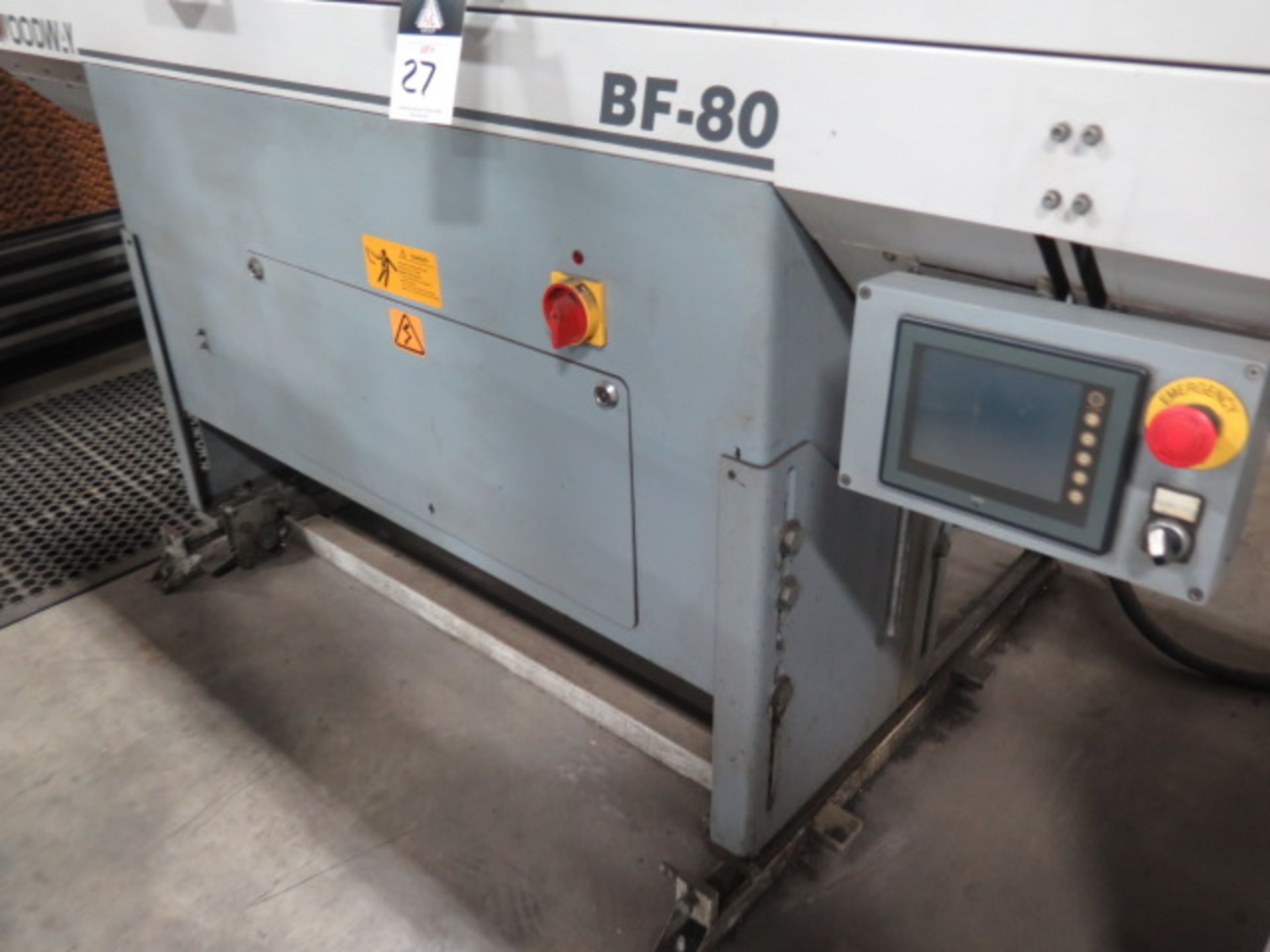 Goodway BF-80 Automatic Bar Loader/Feeder w/ PLC Controls (SOLD AS-IS - NO WARRANTY) - Image 3 of 10
