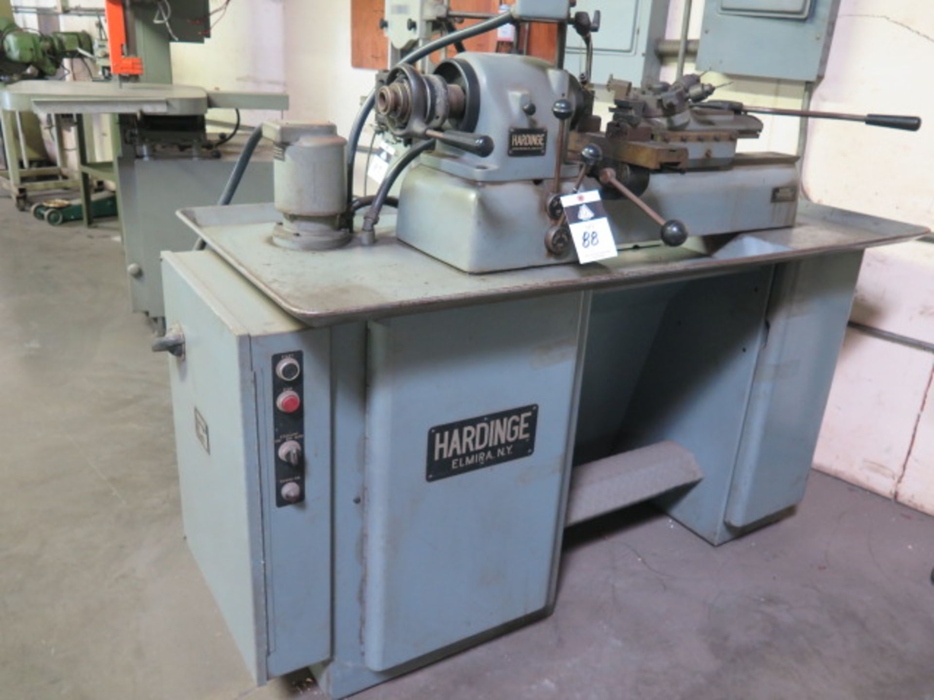 Hardinge DSM-59 Narrow Bed Second OP Lathe s/n DV-59-12670 w/ 230-3500 RPM, SOLD AS IS - Image 2 of 9