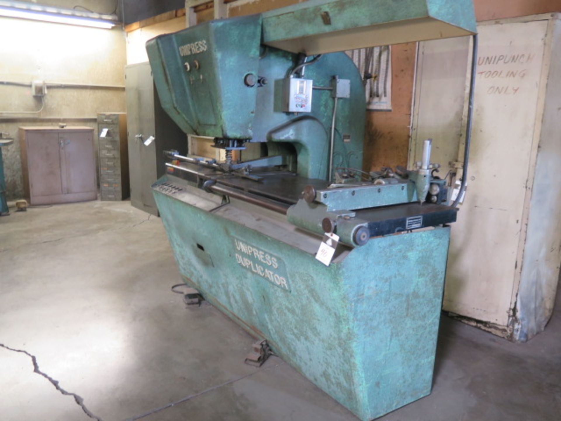 Unipunch Duplicator Punch Press (Rousselle 3G Retrofit) s/n 50-7-71-8 (SOLD AS-IS - NO WARRANTY) - Image 3 of 12