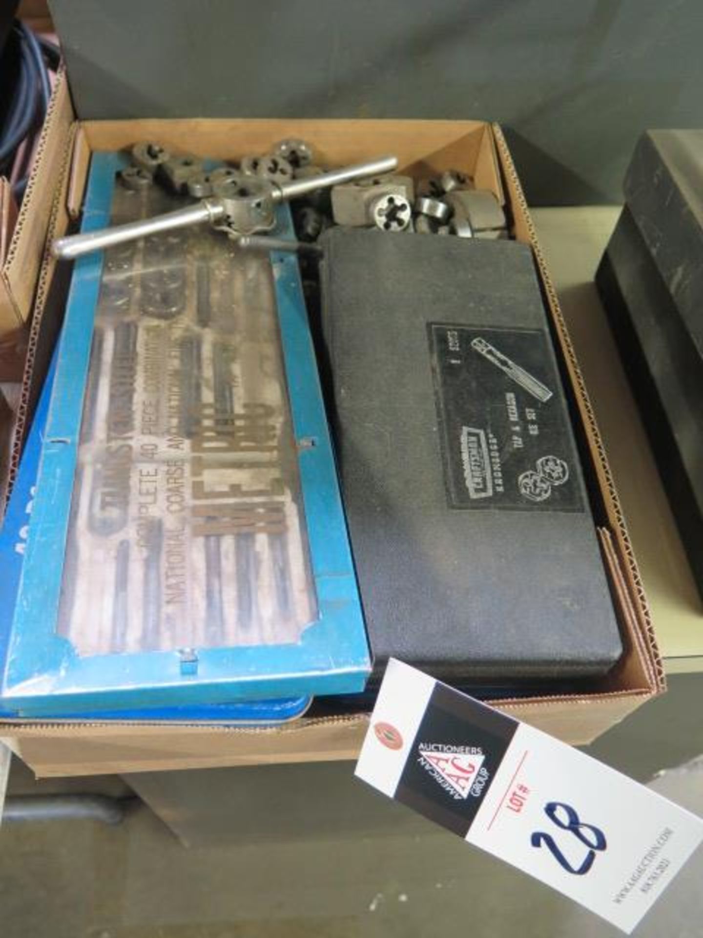 Tap and Die Sets (SOLD AS-IS - NO WARRANTY)