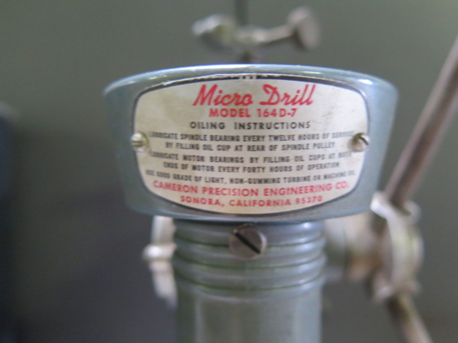 Cameron Micro-Drill (SOLD AS-IS - NO WARRANTY) - Image 6 of 6
