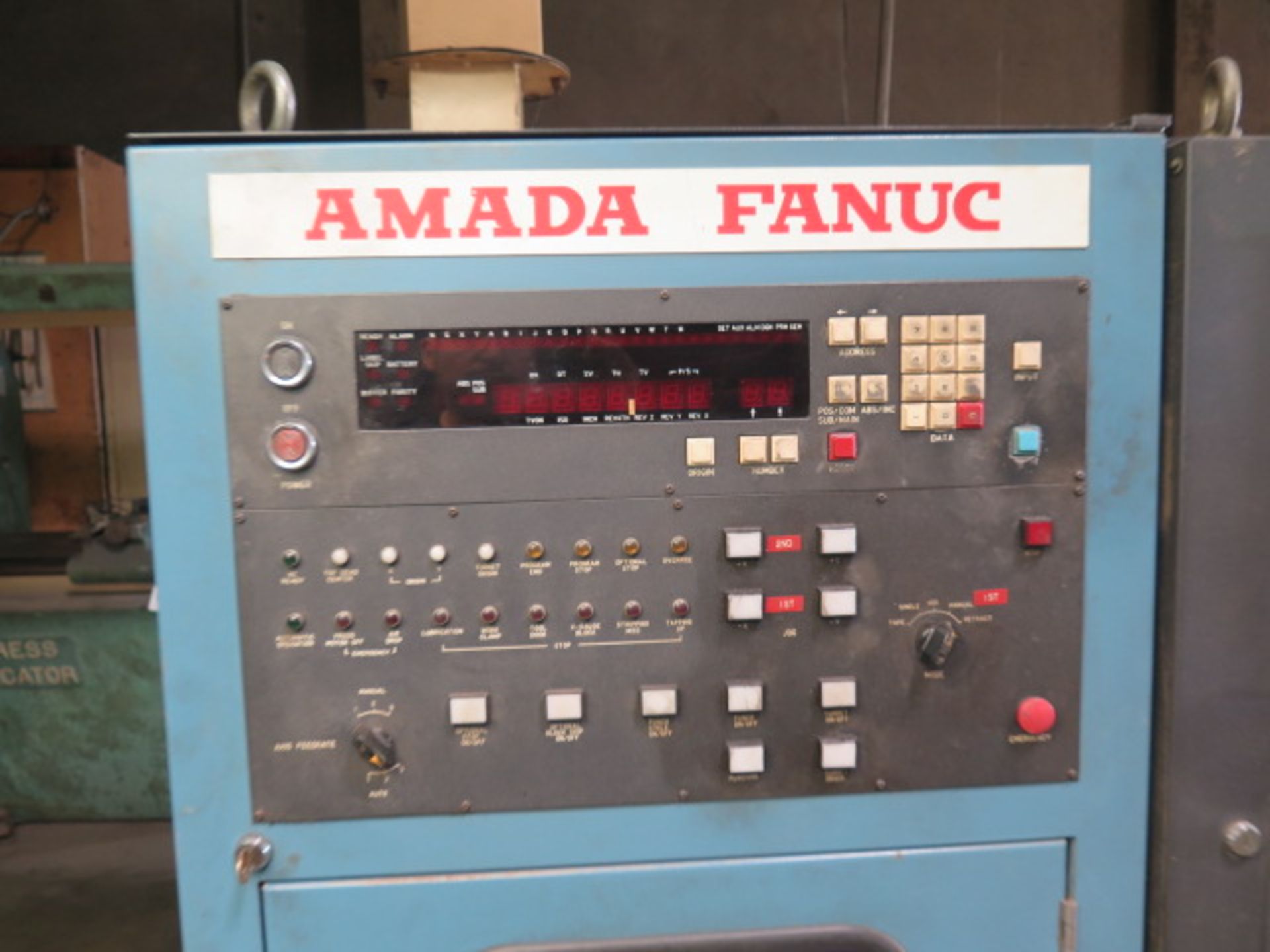 Amada PEGA-344 30 Ton 56-Station CNC Turret Punch s/n P3440378 w/ Amada-Fanuc Controls, SOLD AS IS - Image 16 of 17