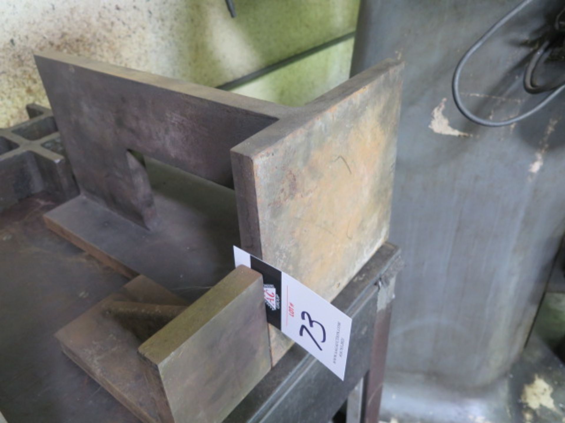 Angle Plates (2) and Riser Fixture (SOLD AS-IS - NO WARRANTY)