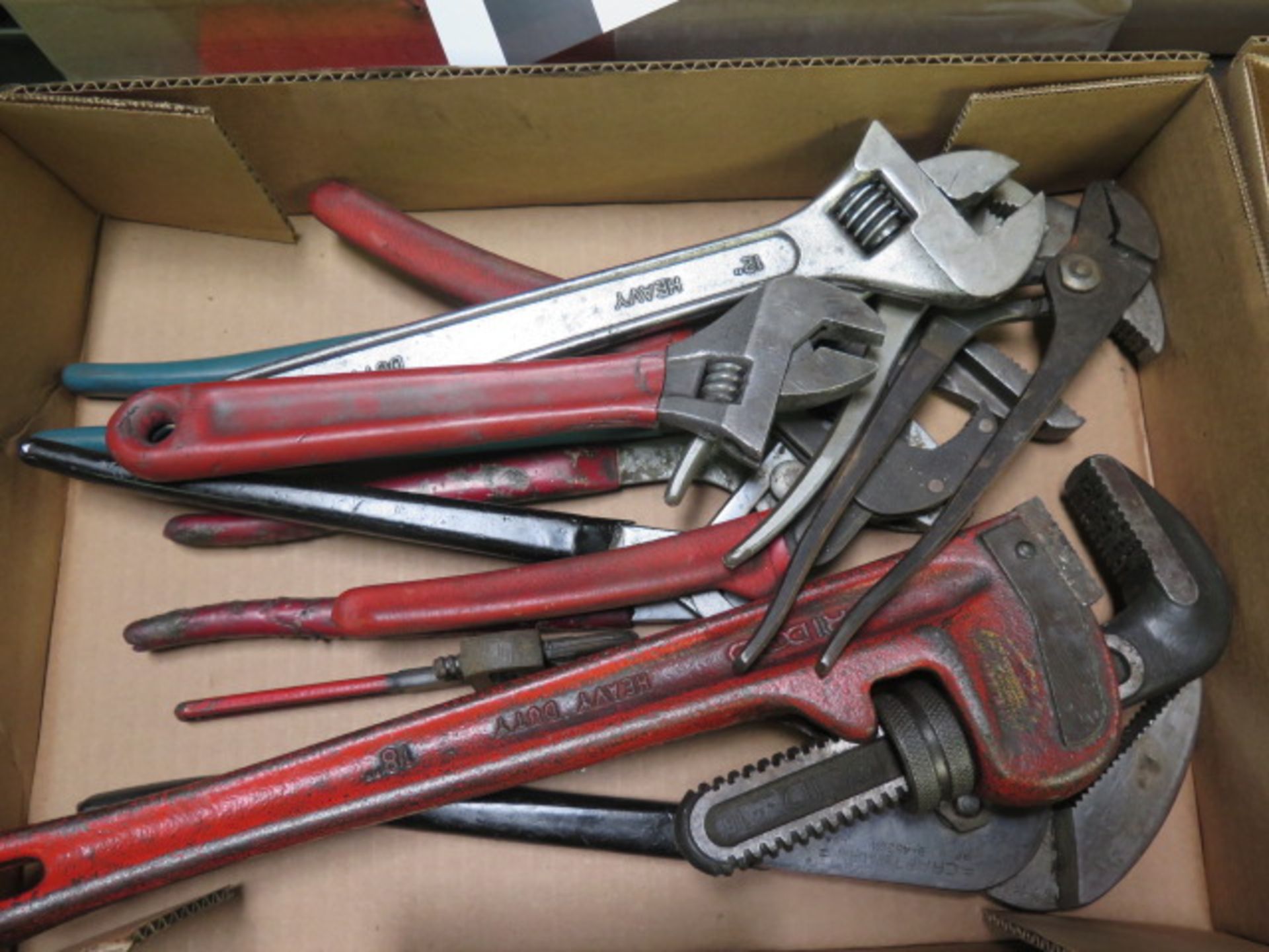 Pipe and Adjustable Wrenches (SOLD AS-IS - NO WARRANTY) - Image 2 of 2
