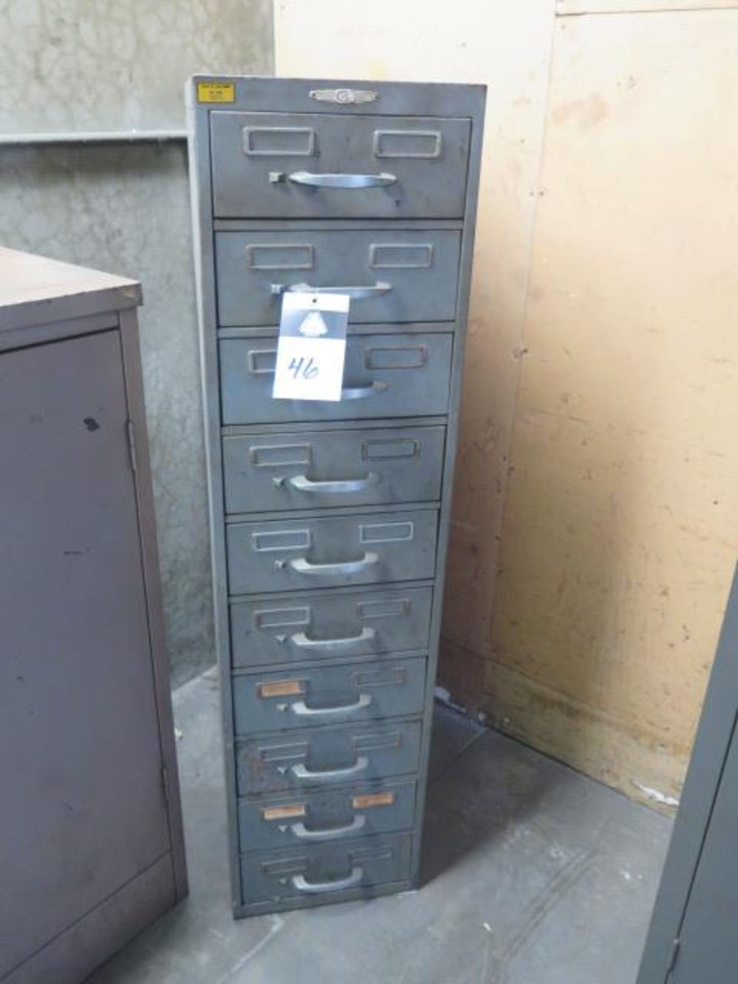 10-Drawer Cabinet w/ Misc (SOLD AS-IS - NO WARRANTY)