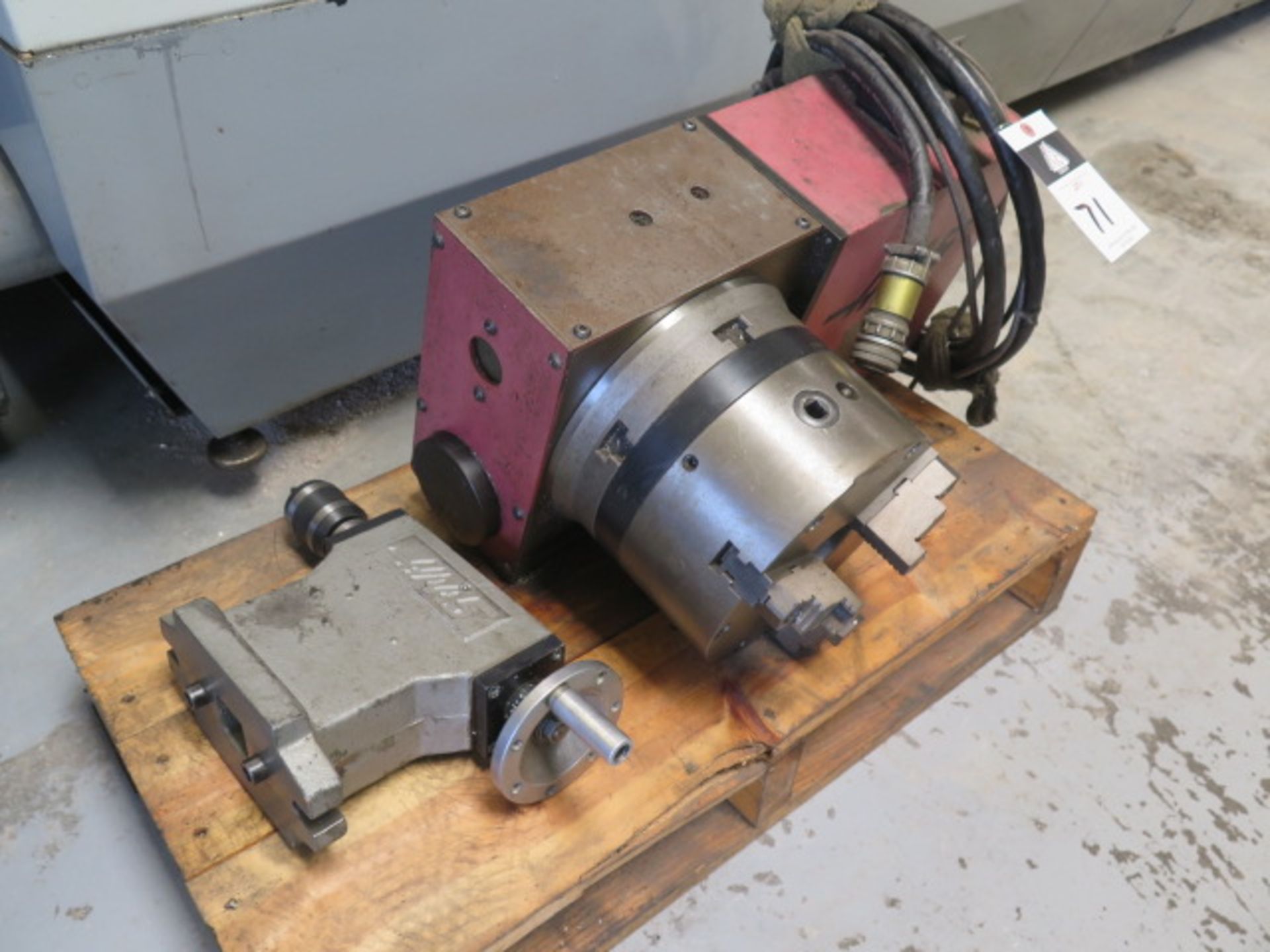Haas HRT-210 4th Axis 8” Rotary Head w/ 8” 3-Jaw Chuck, Mill Center (SOLD AS-IS - NO WARRANTY) - Image 3 of 7
