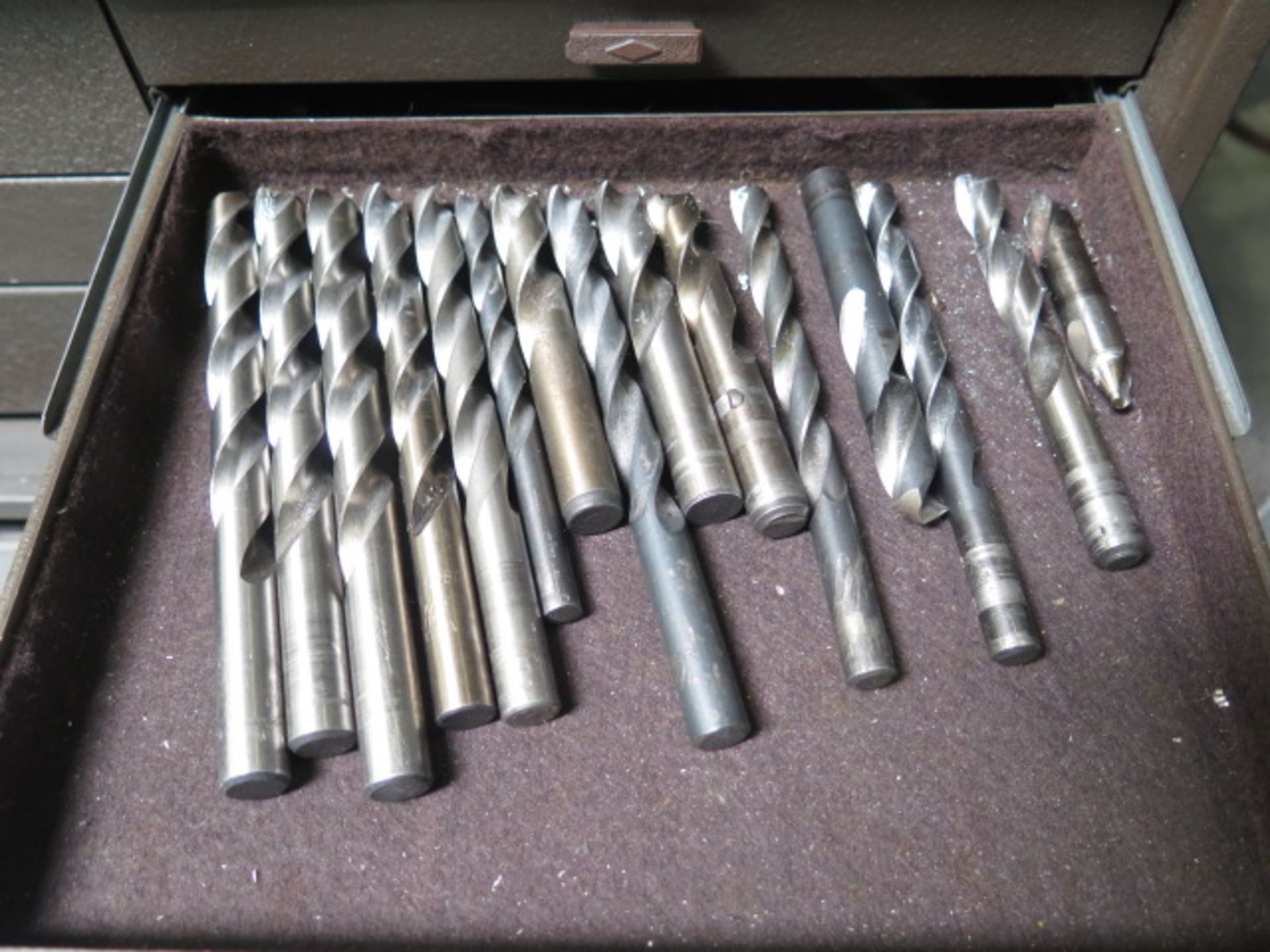 Kennedy Tool Boxes w/ Drills and Misc Tooling w/ Taper Tooling Cart (SOLD AS-IS - NO WARRANTY) - Image 12 of 19