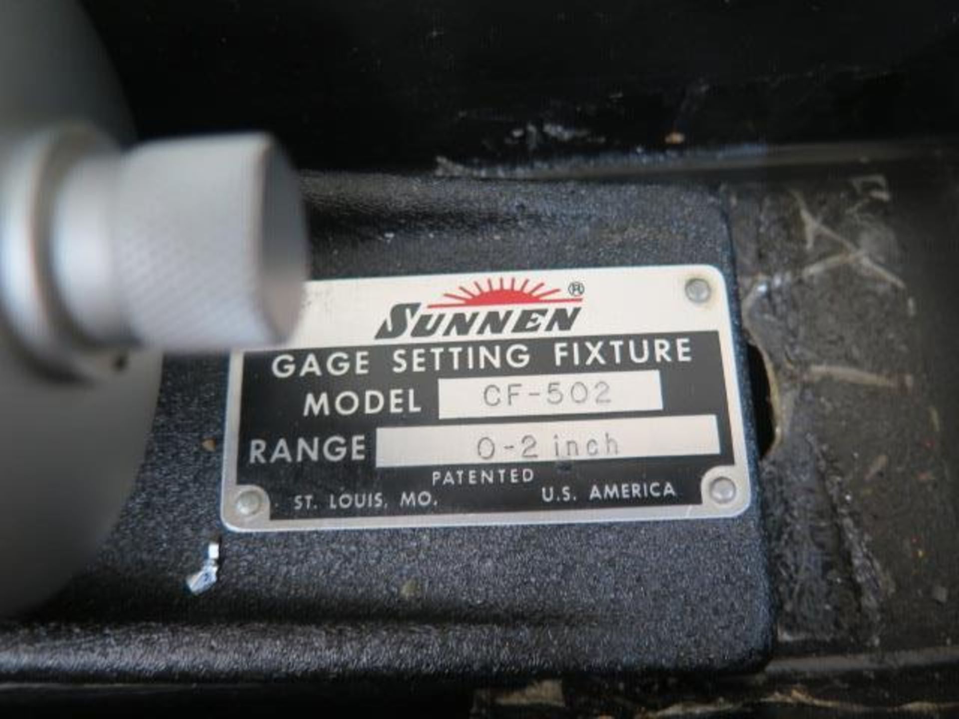 Sunnen CF-502 0-2” Bore Gage Setting Fixture (SOLD AS-IS - NO WARRANTY) - Image 7 of 7