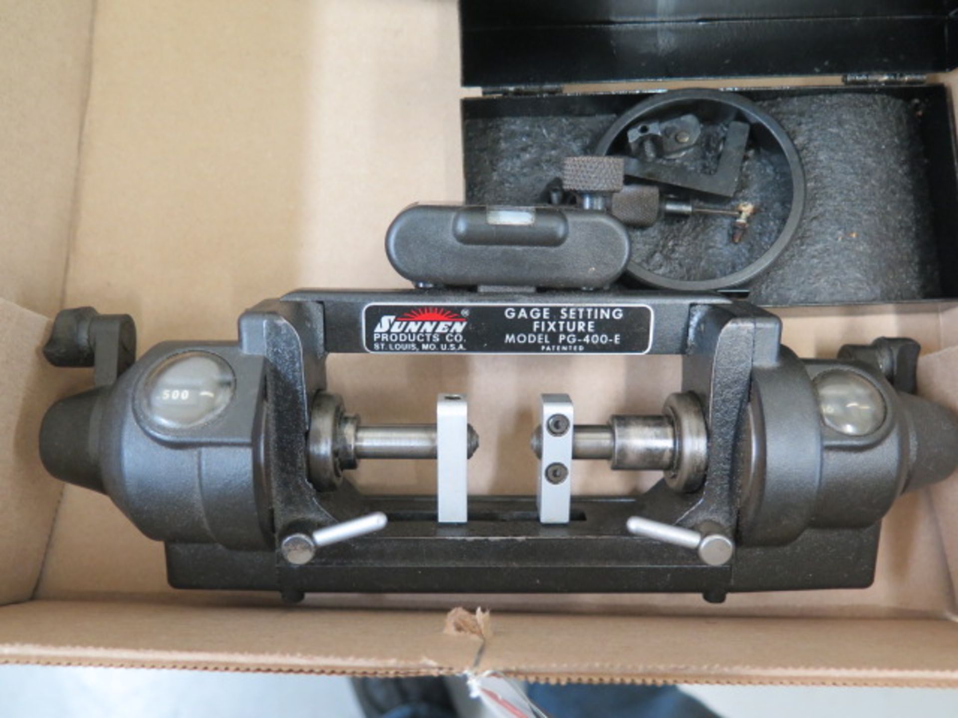 Sunnen PG-800-E Precision Bore Gage w/ PG-400-E Setting Fixture and PG-250-E Finger Ext, SOLD AS IS - Image 7 of 10