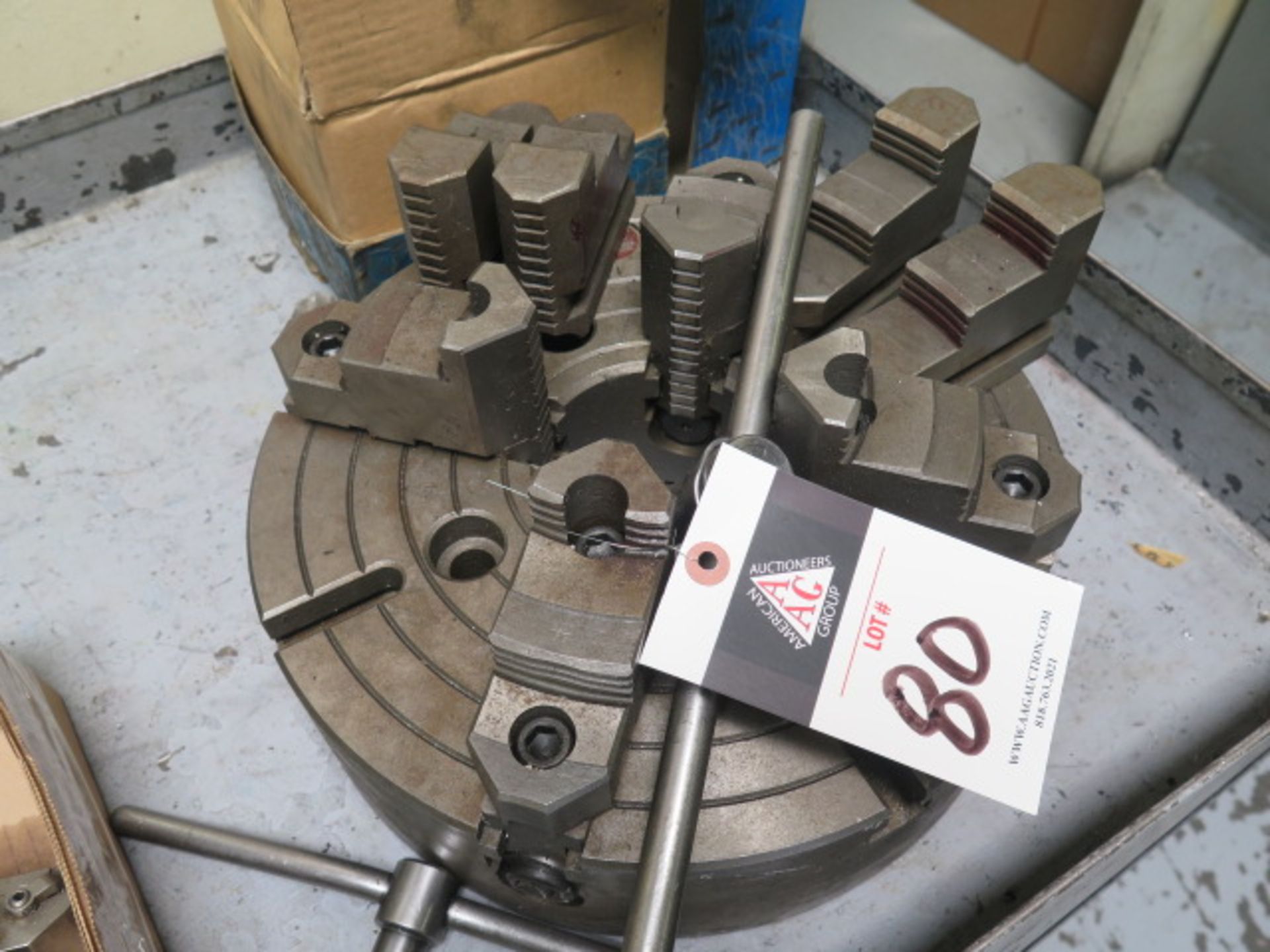 12" 4-Jaw Chuck (SOLD AS-IS - NO WARRANTY)