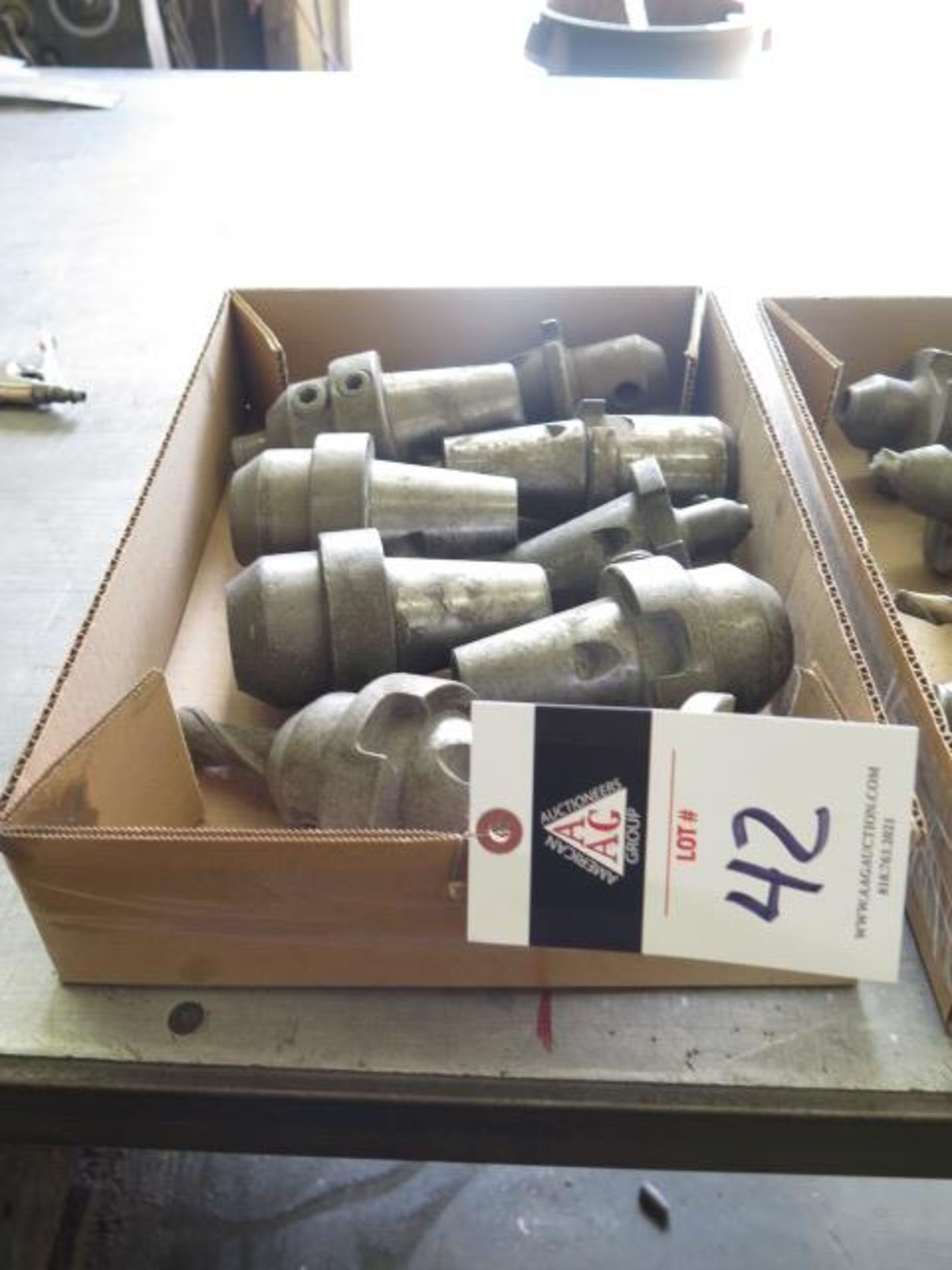 QH Quick Change Taper Tooling (9) (SOLD AS-IS - NO WARRANTY)