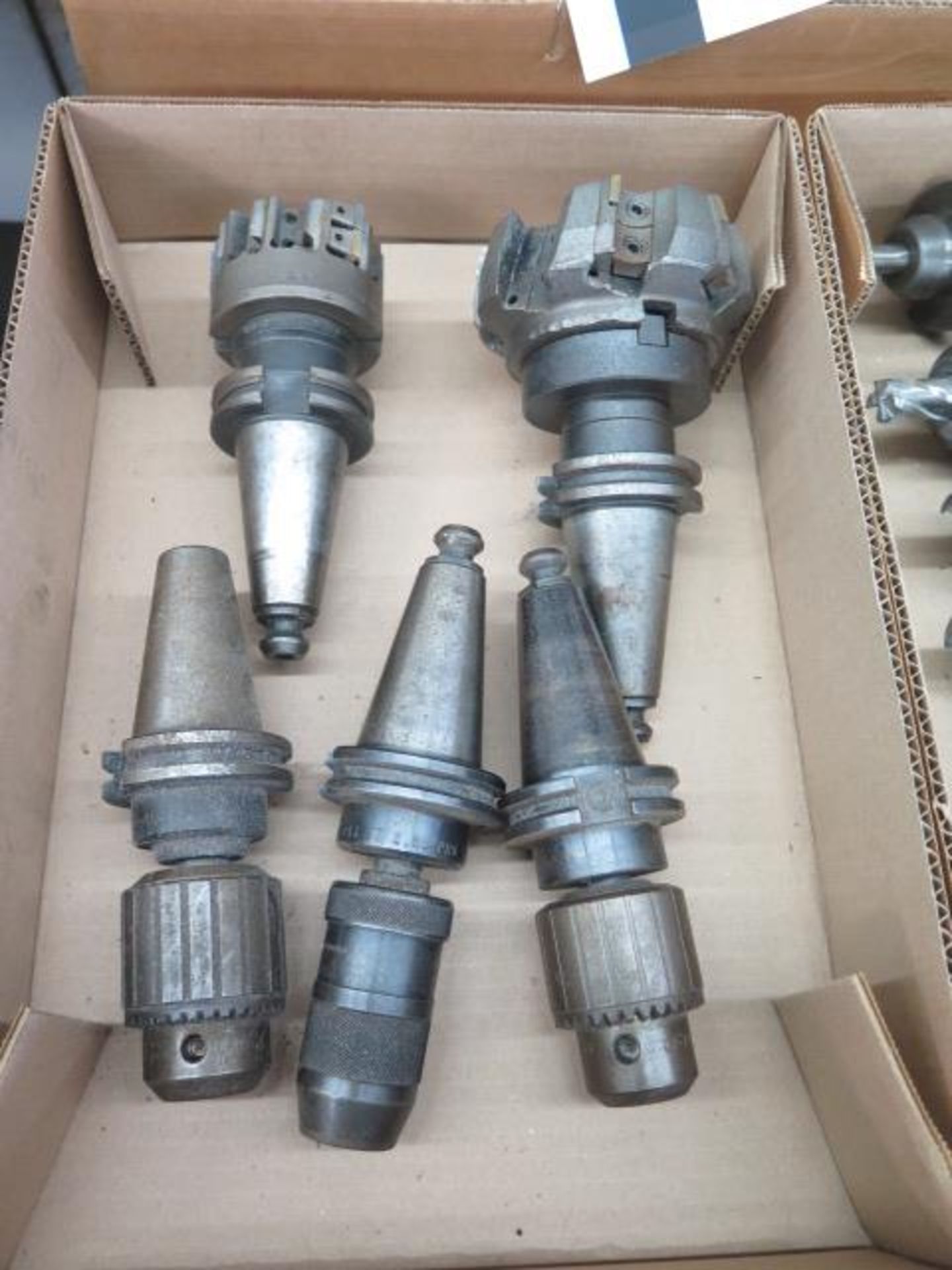 CAT-40 Taper Insert Shell Mills and Drill Chucks (5) (SOLD AS-IS - NO WARRANTY) - Image 2 of 4