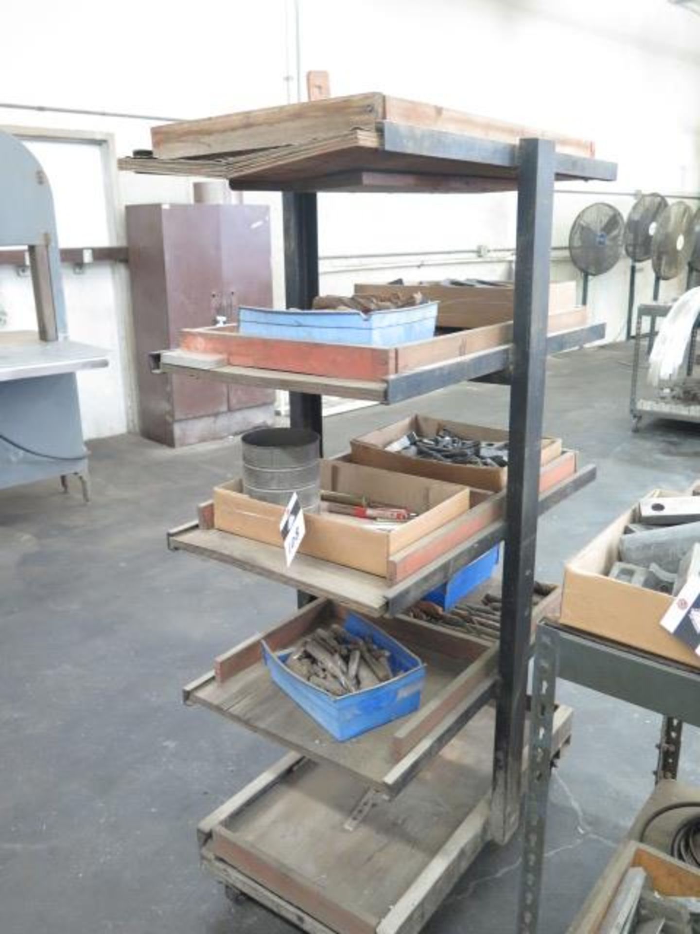 Mill Clamps and Endmills w/ Cart (SOLD AS-IS - NO WARRANTY) - Image 2 of 8