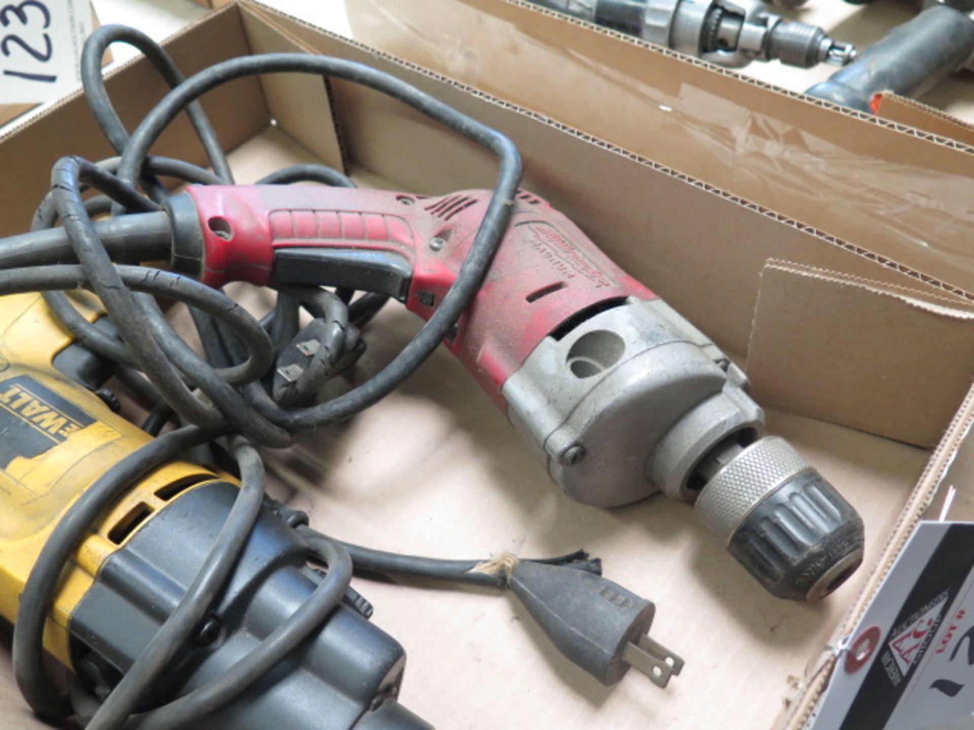 DeWalt and Milwaukee Electric Drills (2) (SOLD AS-IS - NO WARRANTY) - Image 4 of 4