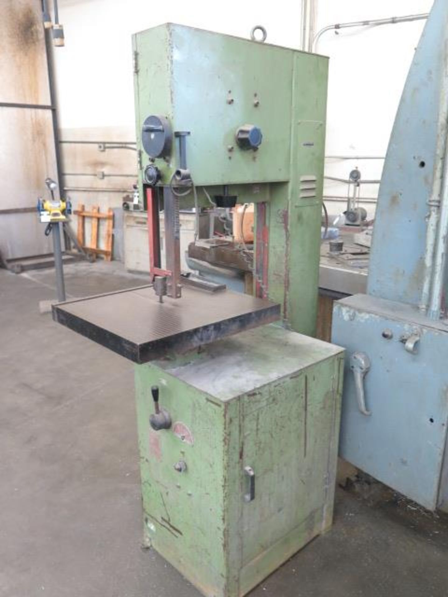 Import 20” Vertical Band Saw w/ Blade Welder, 22” x 23 ½” Table (SOLD AS-IS - NO WARRANTY) - Image 3 of 10