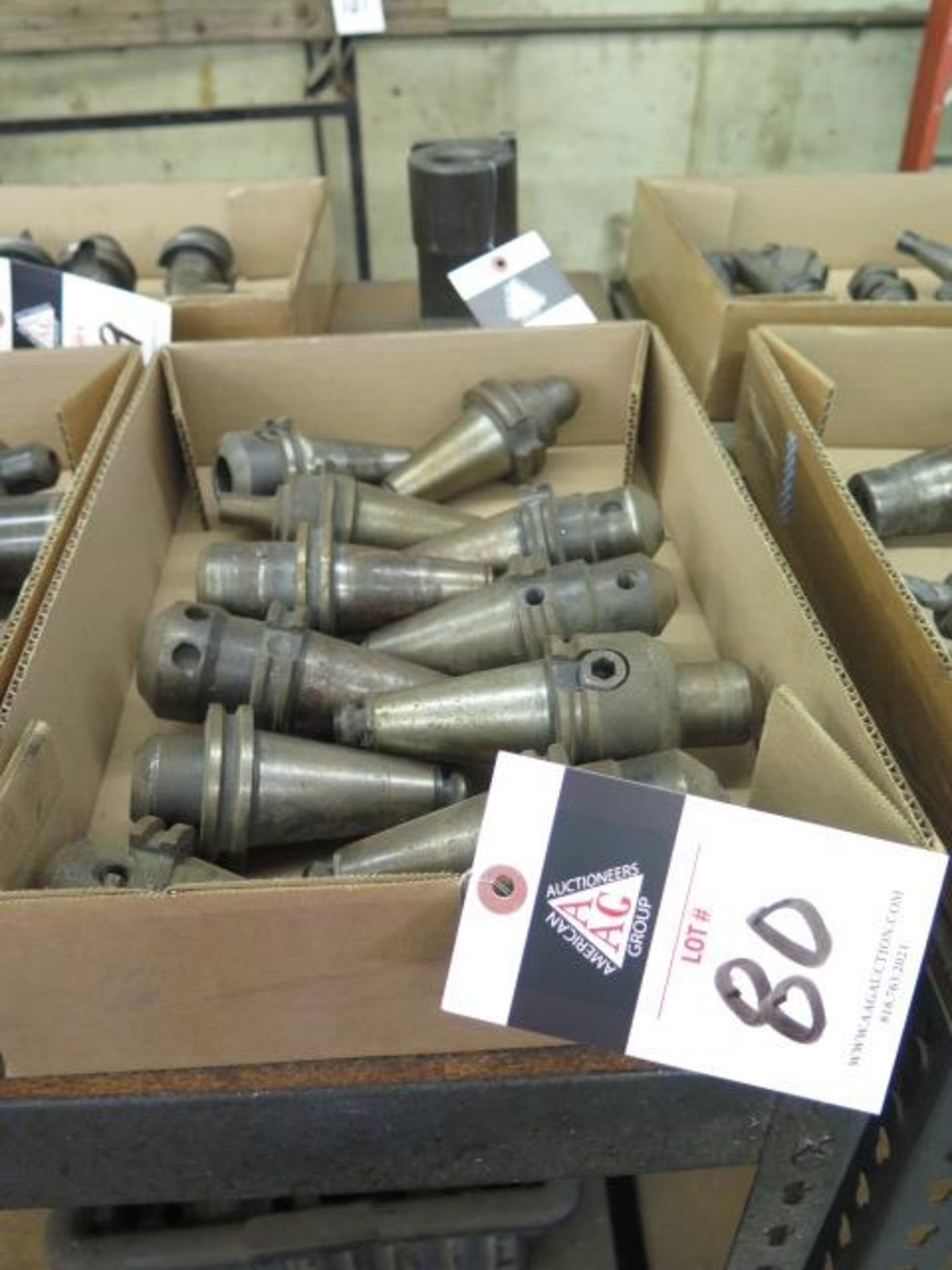 CAT-40 Taper Tooling (10) (SOLD AS-IS - NO WARRANTY)