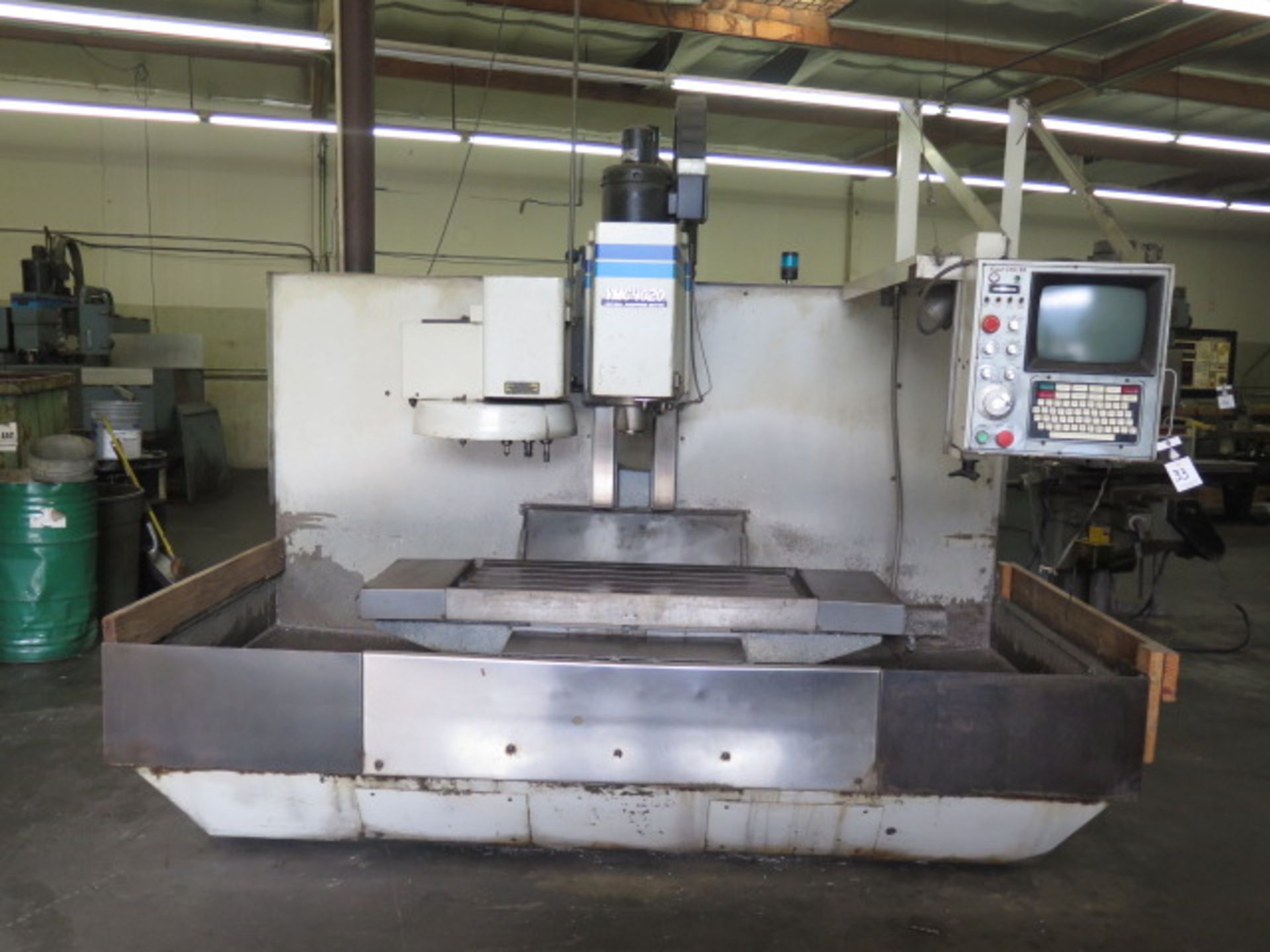 Fadal VMC4020 CNC VMC s/n 9102021 w/ Fadal CNC88 Controls, 21-Station ATC, SOLD AS IS