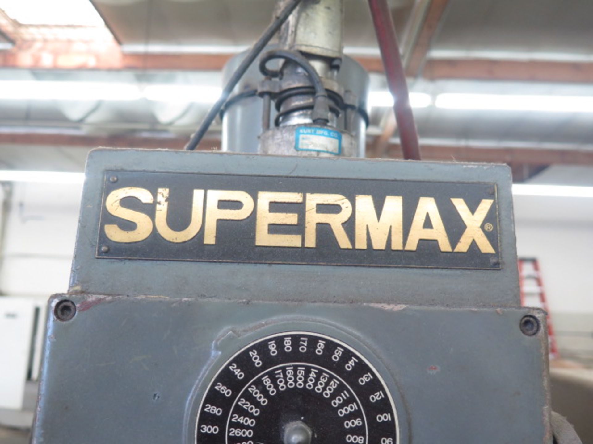 Supermax YMC-40 3-Axis CNC Vertical Mill s/n 87-11138 (NEEDS REPAIR) w/ Anilam Crusader Series M - Image 3 of 15