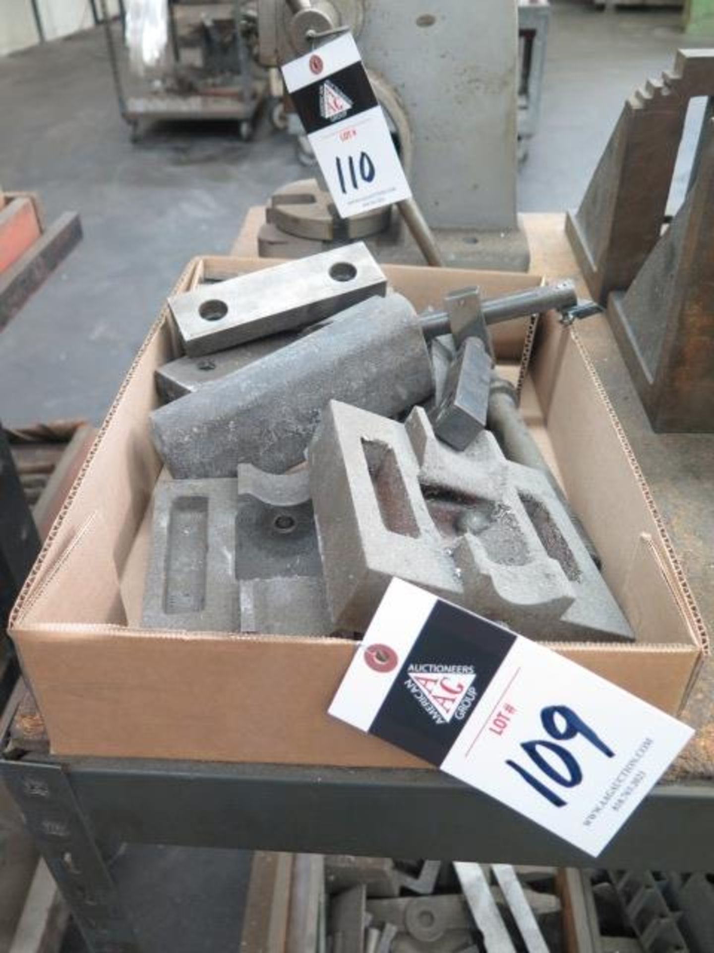 Vise Parts and Hard Jaws (SOLD AS-IS - NO WARRANTY)
