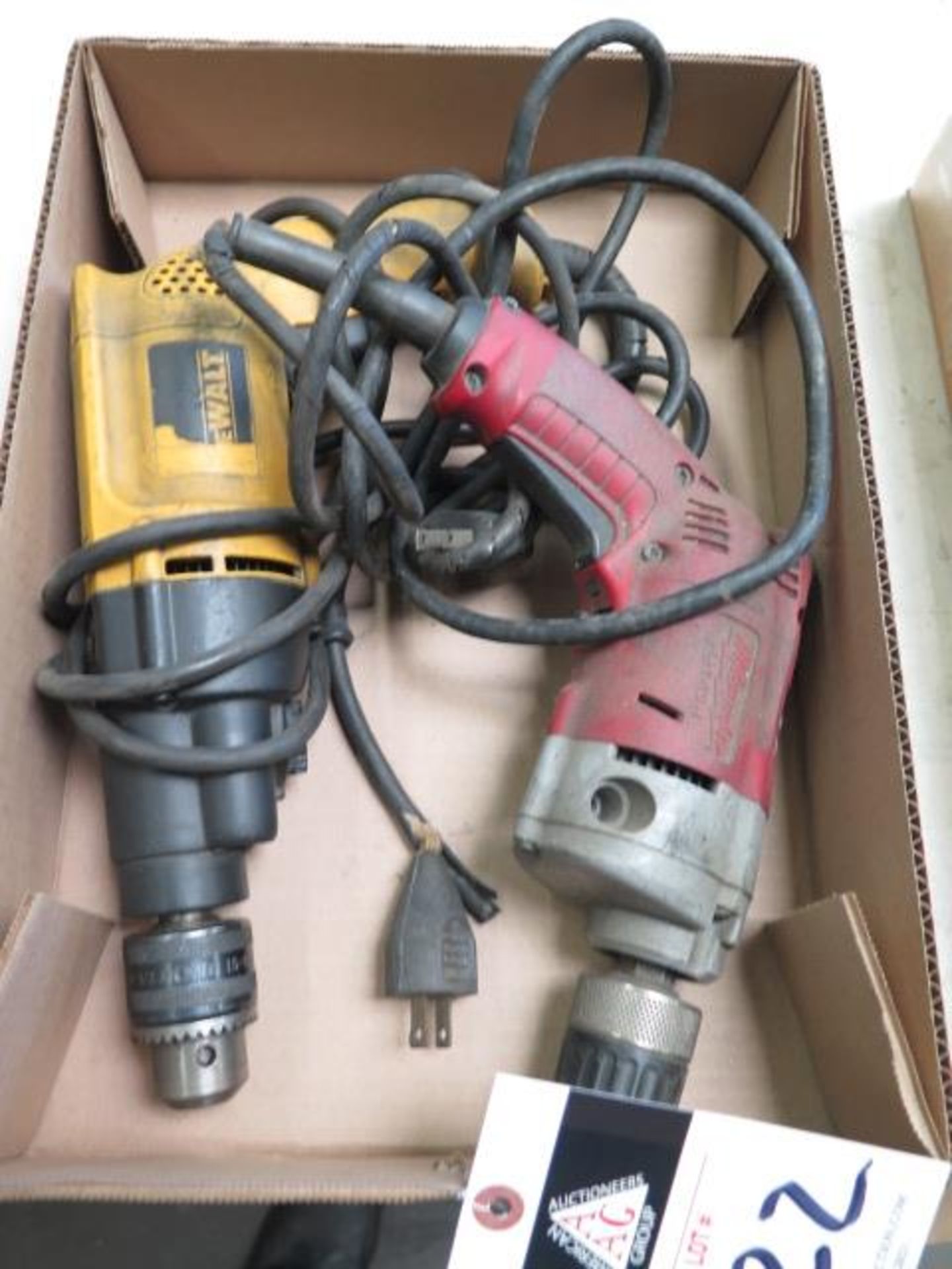 DeWalt and Milwaukee Electric Drills (2) (SOLD AS-IS - NO WARRANTY) - Image 2 of 4