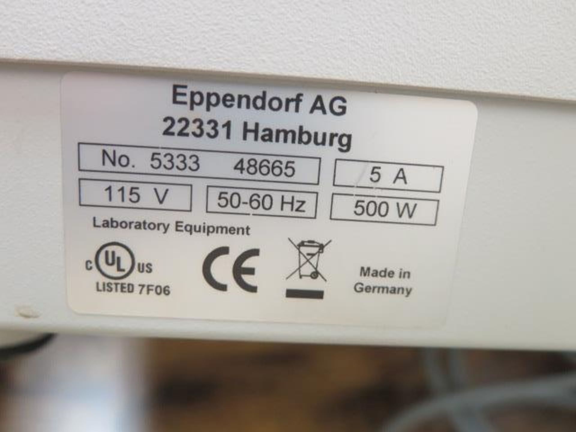 Eppendorf “Mastercycler” Thermocycler (SOLD AS-IS - NO WARRANTY) - Image 6 of 6