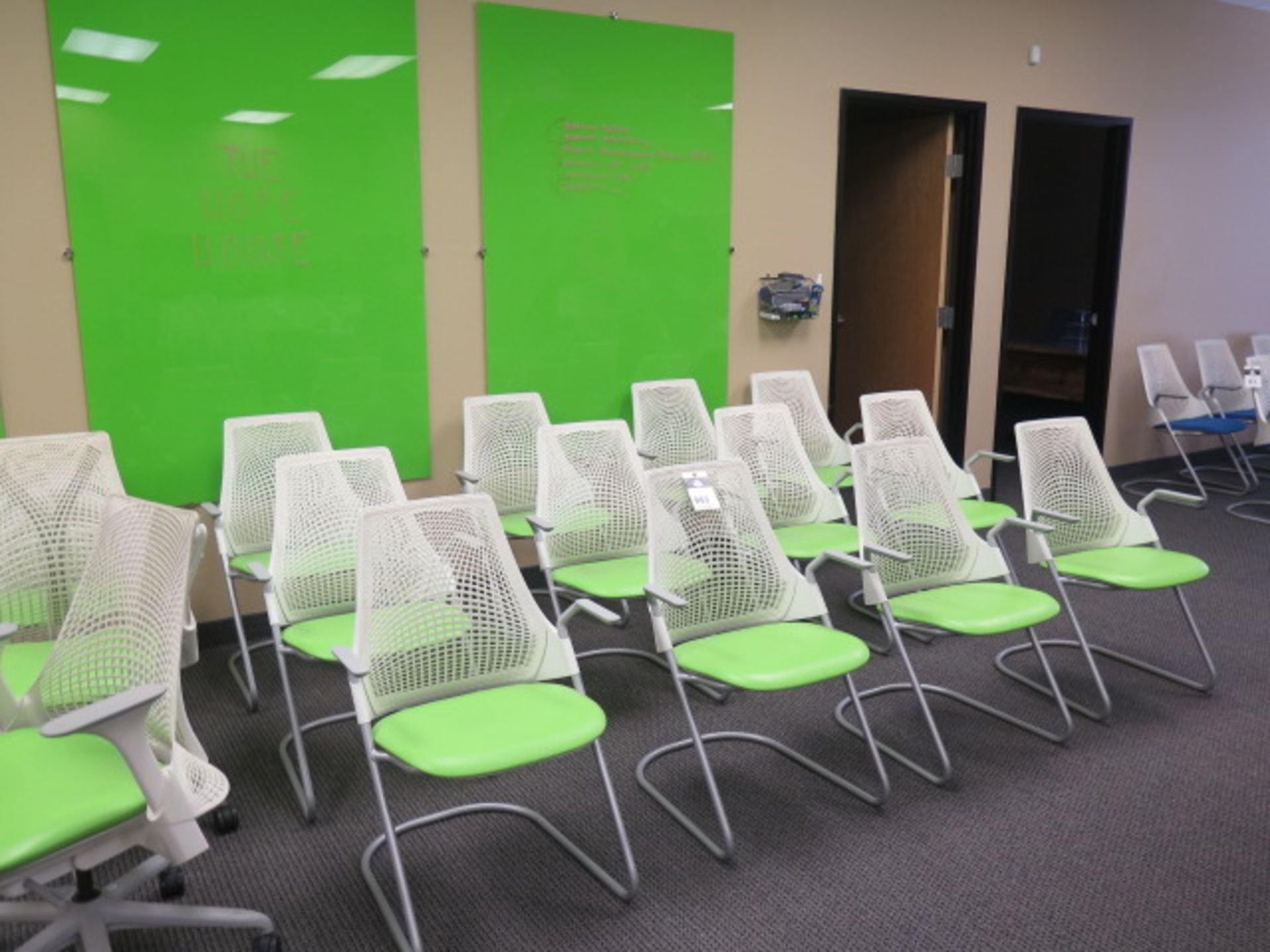 Nerman Miller Office Chairs (17-Green) (SOLD AS-IS - NO WARRANTY) - Image 2 of 7