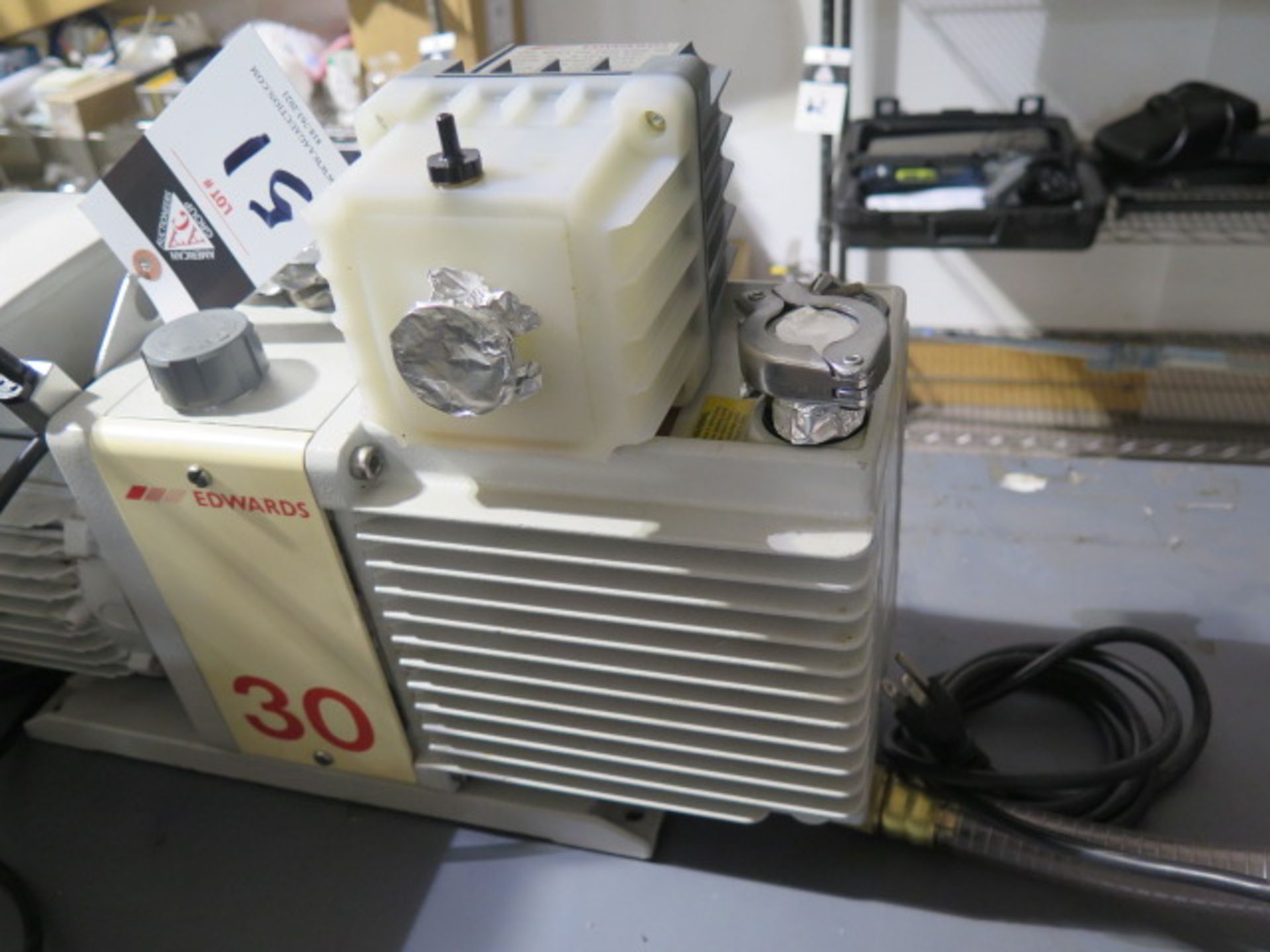 Edwards 30 Vacuum Pump (SOLD AS-IS - NO WARRANTY) - Image 2 of 6