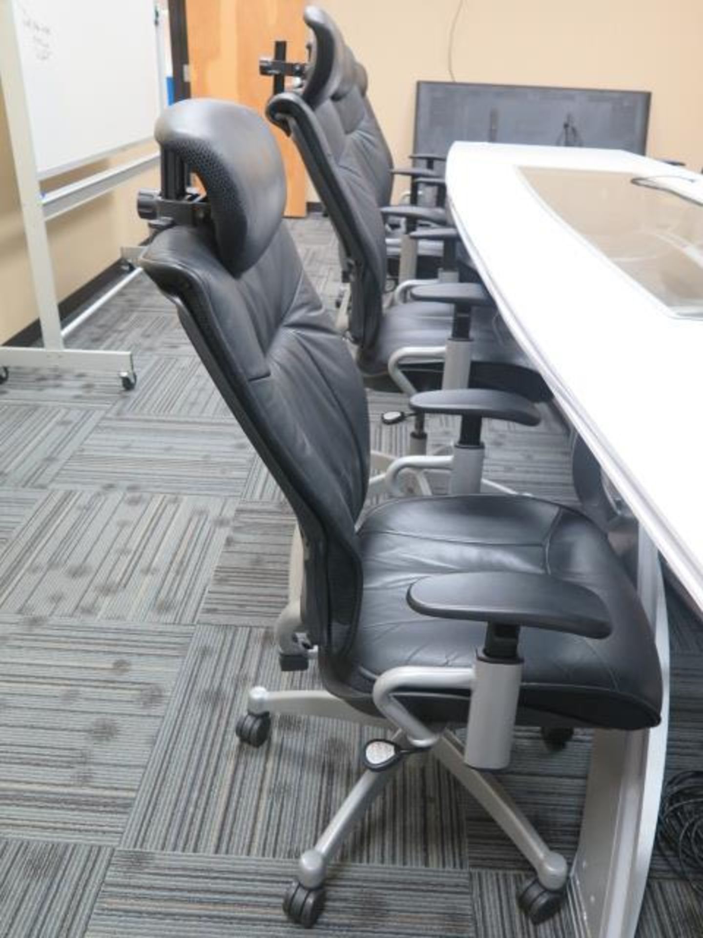 Lighted Conference Table w/ (9) Chairs and White Board (SOLD AS-IS - NO WARRANTY) - Image 8 of 13