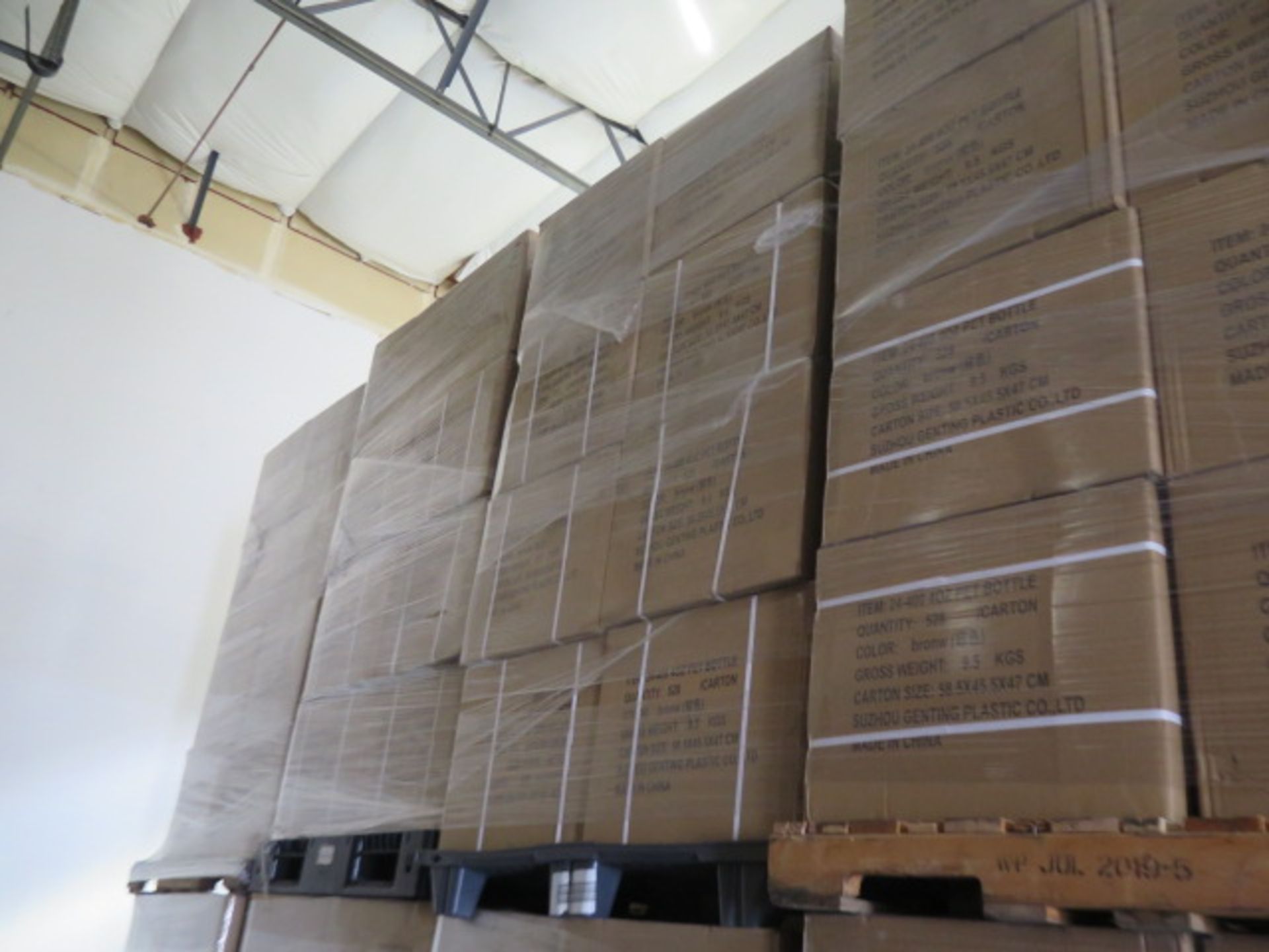4 oz Brown 24-400 Plastic Bottles (16-Pallets) (Approx 135,000 Bottles) (SOLD AS-IS - NO WARRANTY) - Image 7 of 8