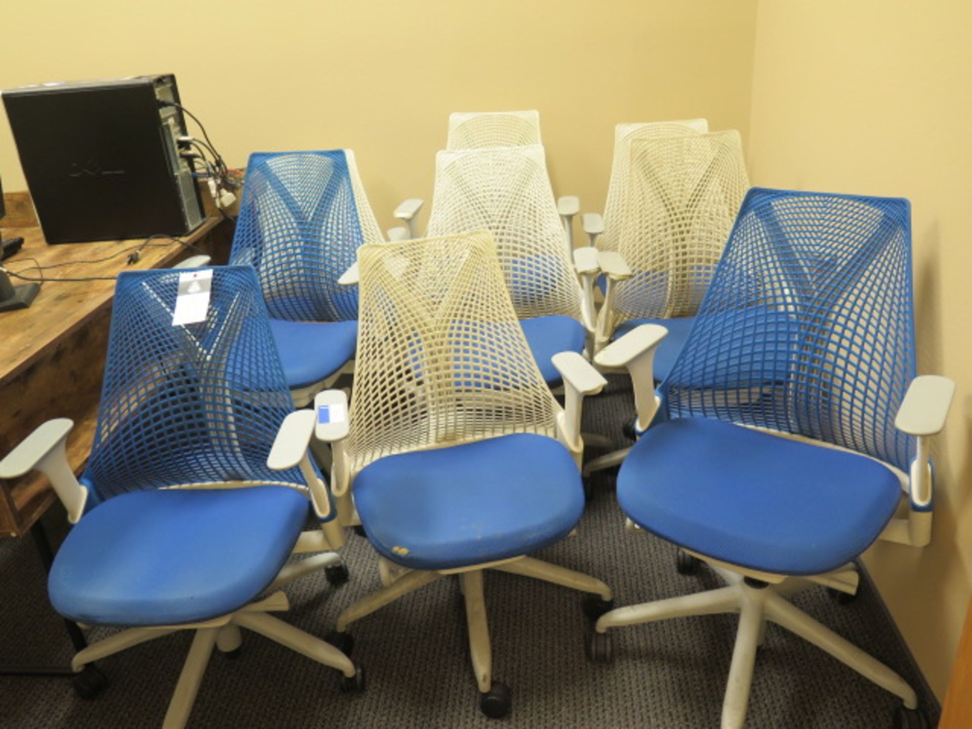 Herman Miller Office Chairs (12-Blue) (SOLD AS-IS - NO WARRANTY)