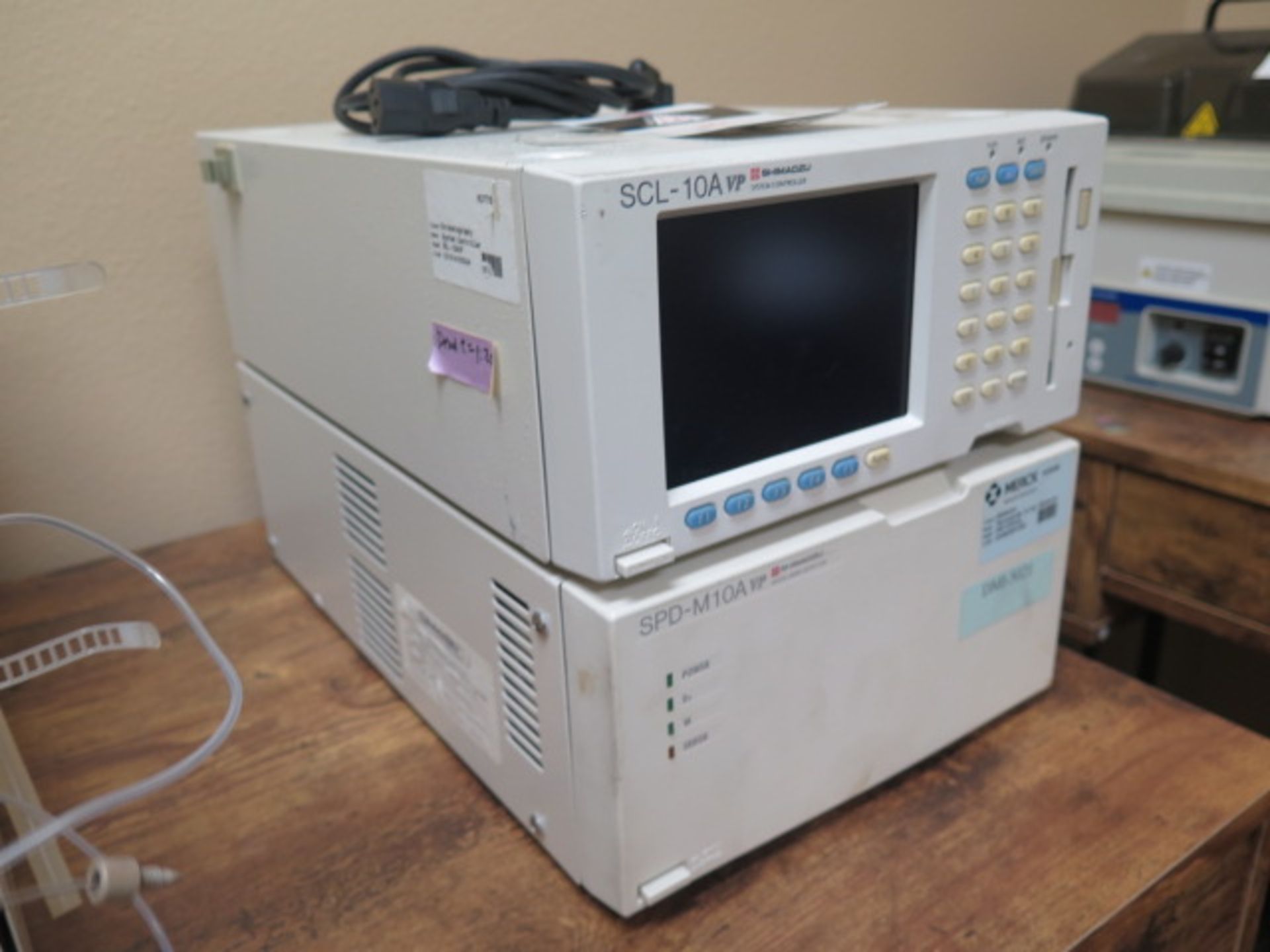Shimadzu SCL-10A VP Liquid Chromatography Controller w/ Shimadzu SPD-M10A VP, SOLD AS IS - Image 3 of 7