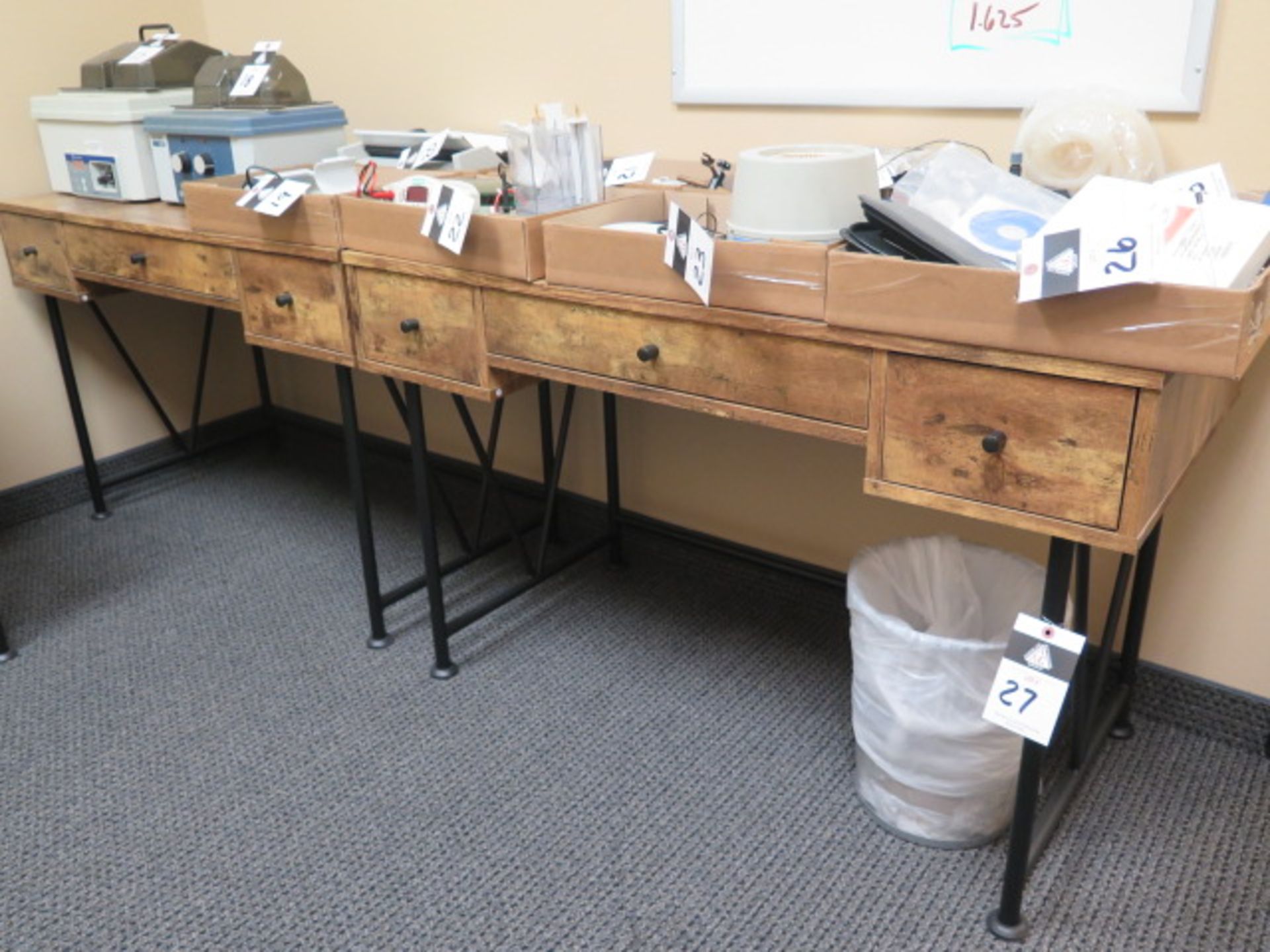 Souder Modern Office Furniture (5) Desks (SOLD AS-IS - NO WARRANTY)