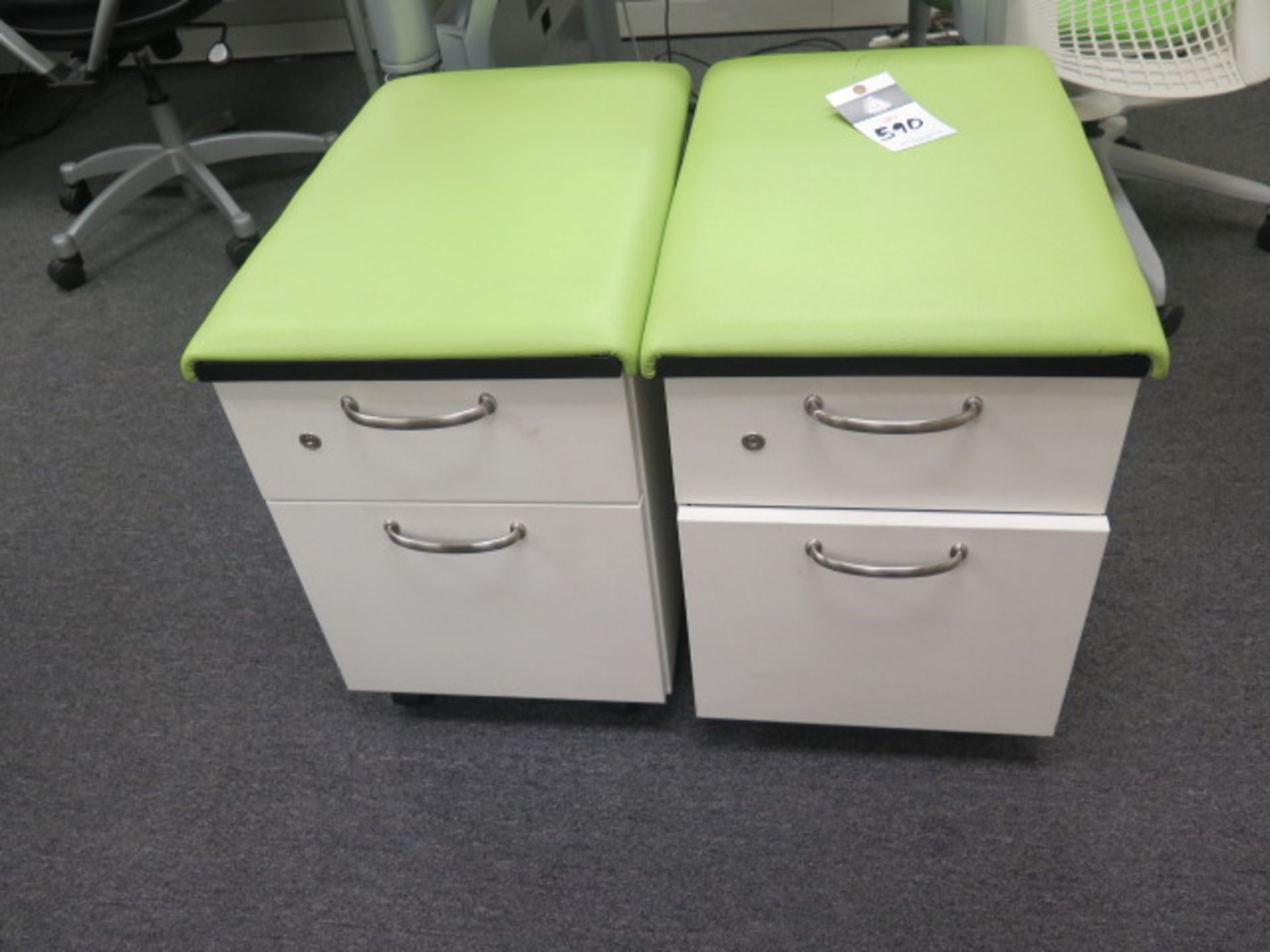 Desk and File Cabinets (SOLD AS-IS - NO WARRANTY)