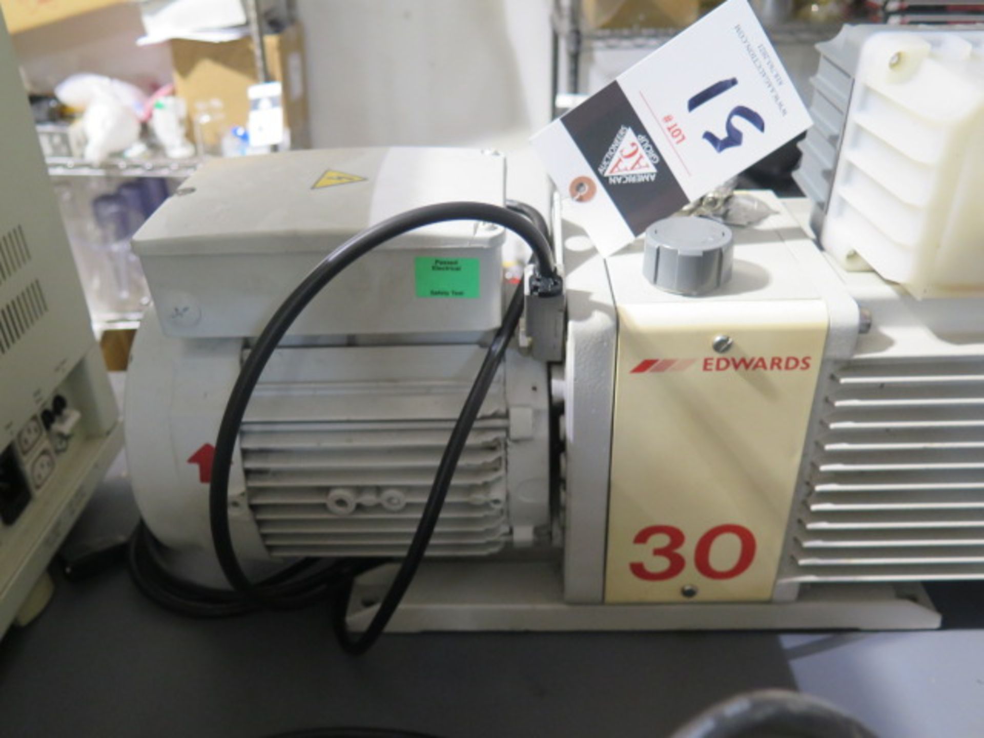 Edwards 30 Vacuum Pump (SOLD AS-IS - NO WARRANTY) - Image 3 of 6
