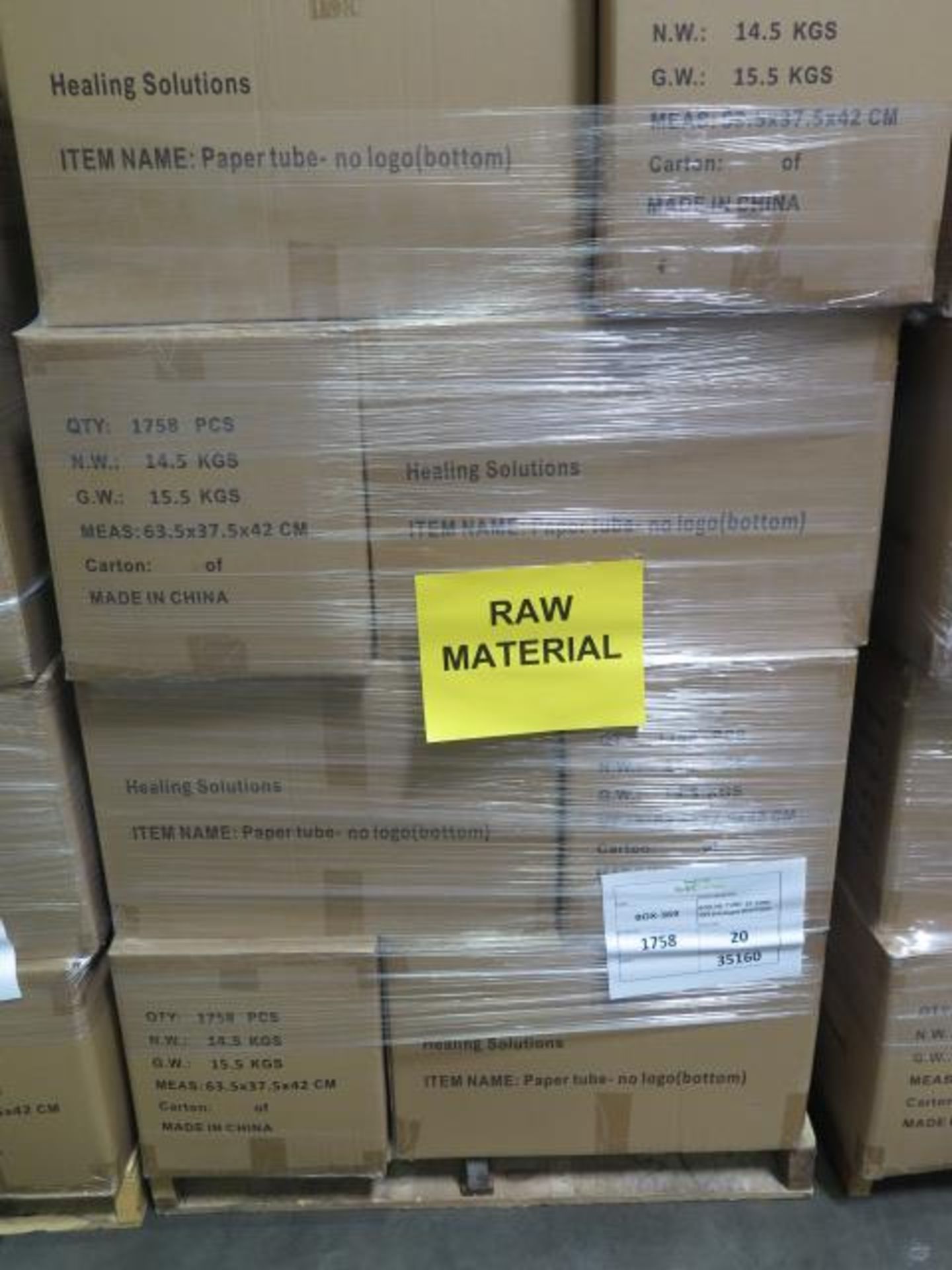 (BOX-369) 10ml Paper Packaging Tube (Bottom) (Approx 600,000) and Packaging Tube (TOP) Approx 350,00 - Image 7 of 13