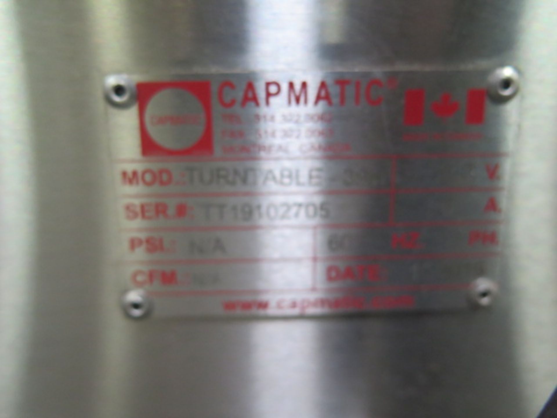 Line 5 : 2019 Capmatic “Patriot” Filling and Capping Line w/ Capmatic PLC Controls, SOLD AS IS - Image 38 of 38
