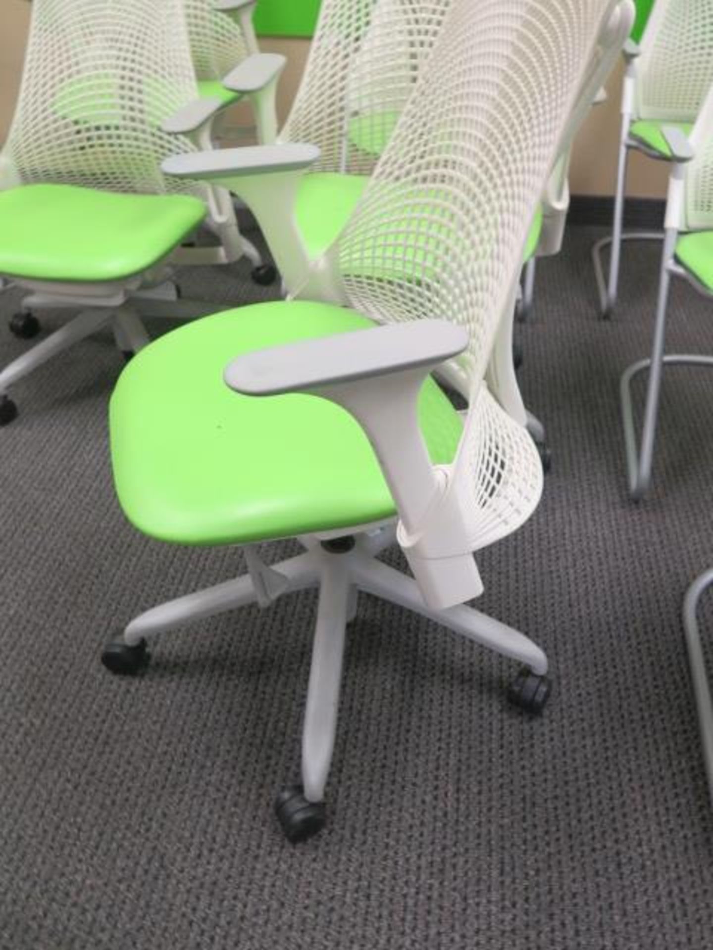 Nerman Miller Office Chairs (17-Green) (SOLD AS-IS - NO WARRANTY) - Image 7 of 7