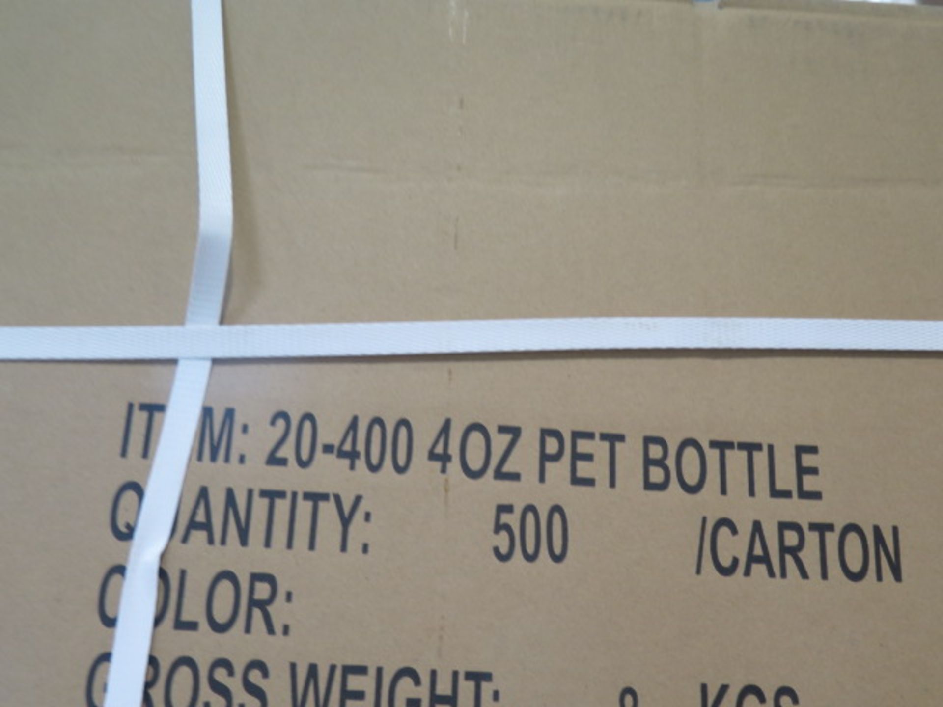 4 oz Brown 24-400 Plastic Bottles (7-Pallets) Approx 59,000 Bottles) and 4oz Yellow 20, SOLD AS IS - Image 7 of 10